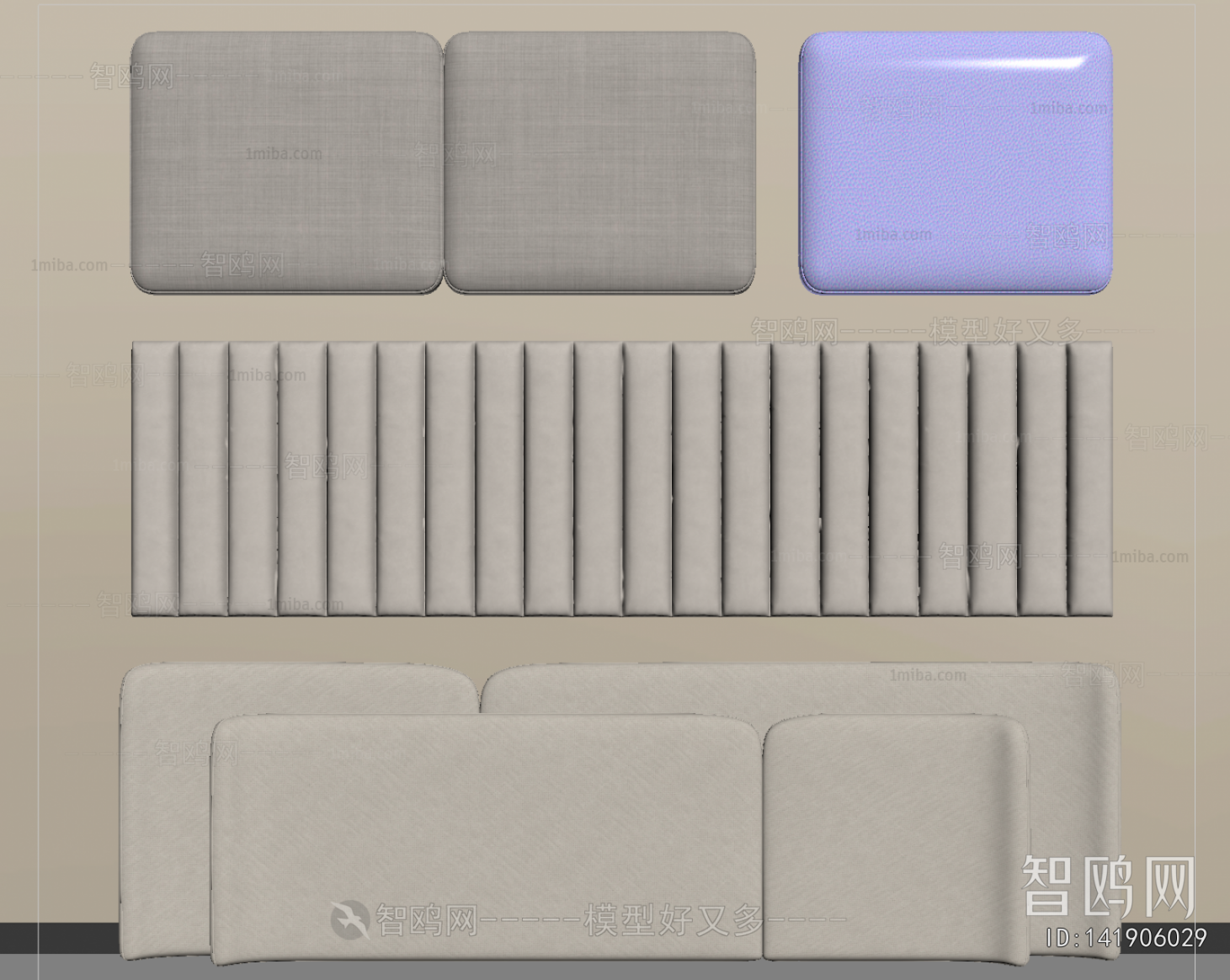 Modern Bedhead Back Rest