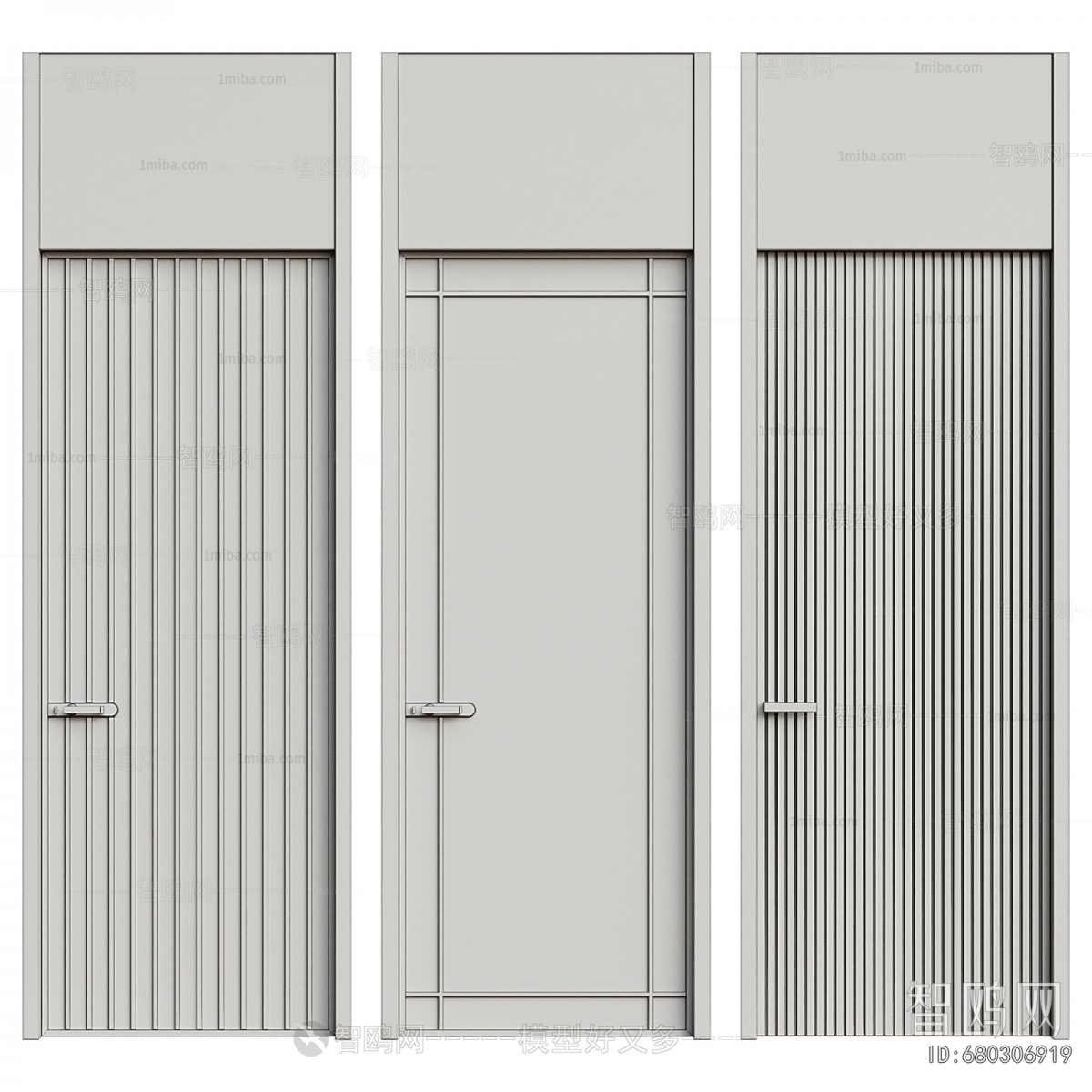 Modern Single Door