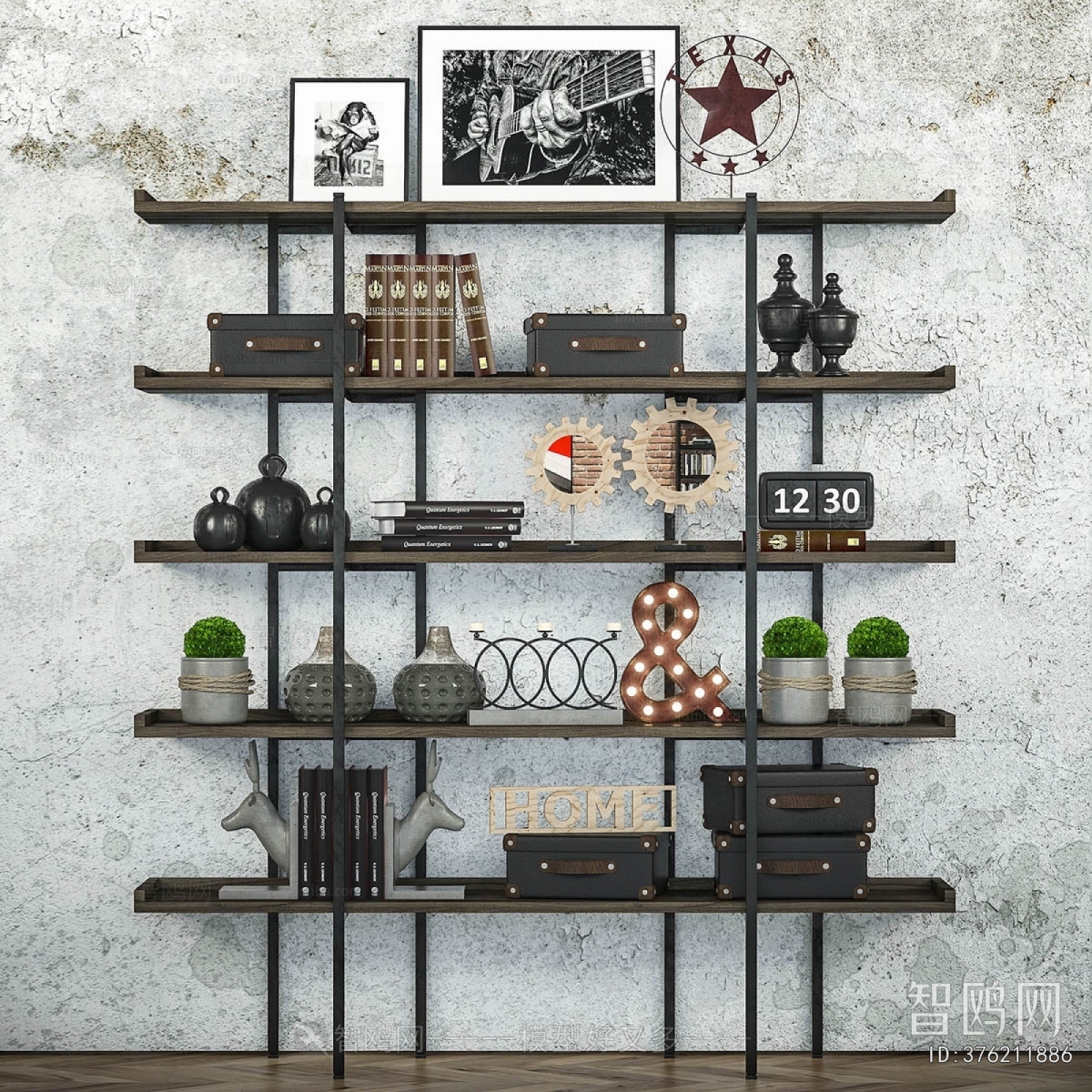 Retro Style Shelving
