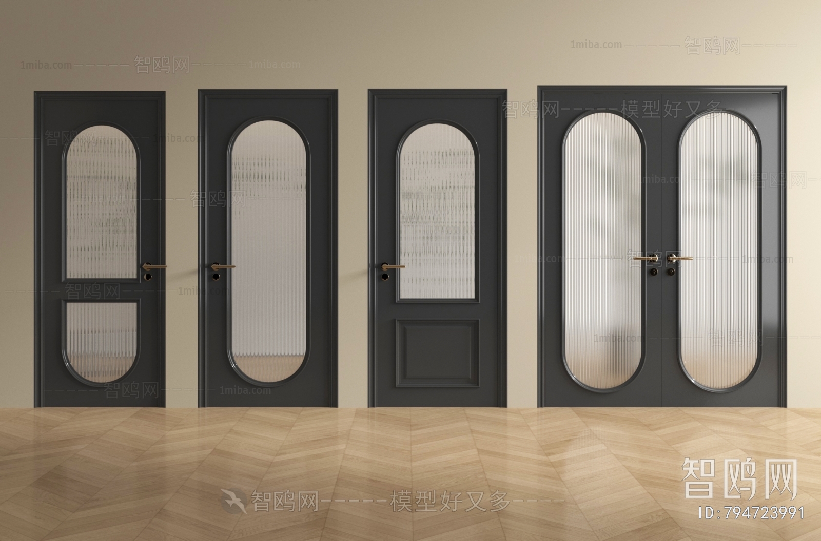 French Style Single Door