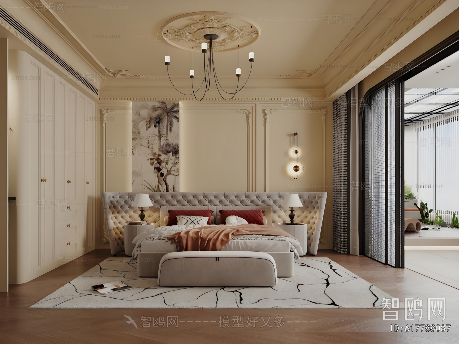 French Style Bedroom