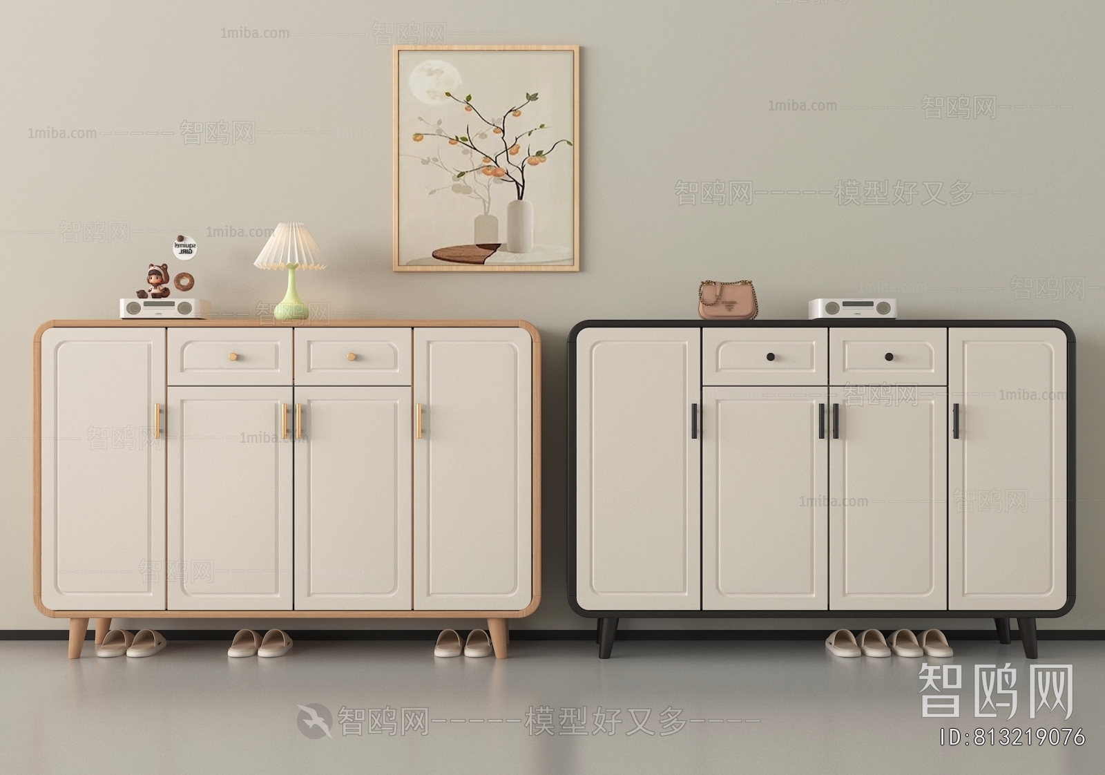 Nordic Style Shoe Cabinet