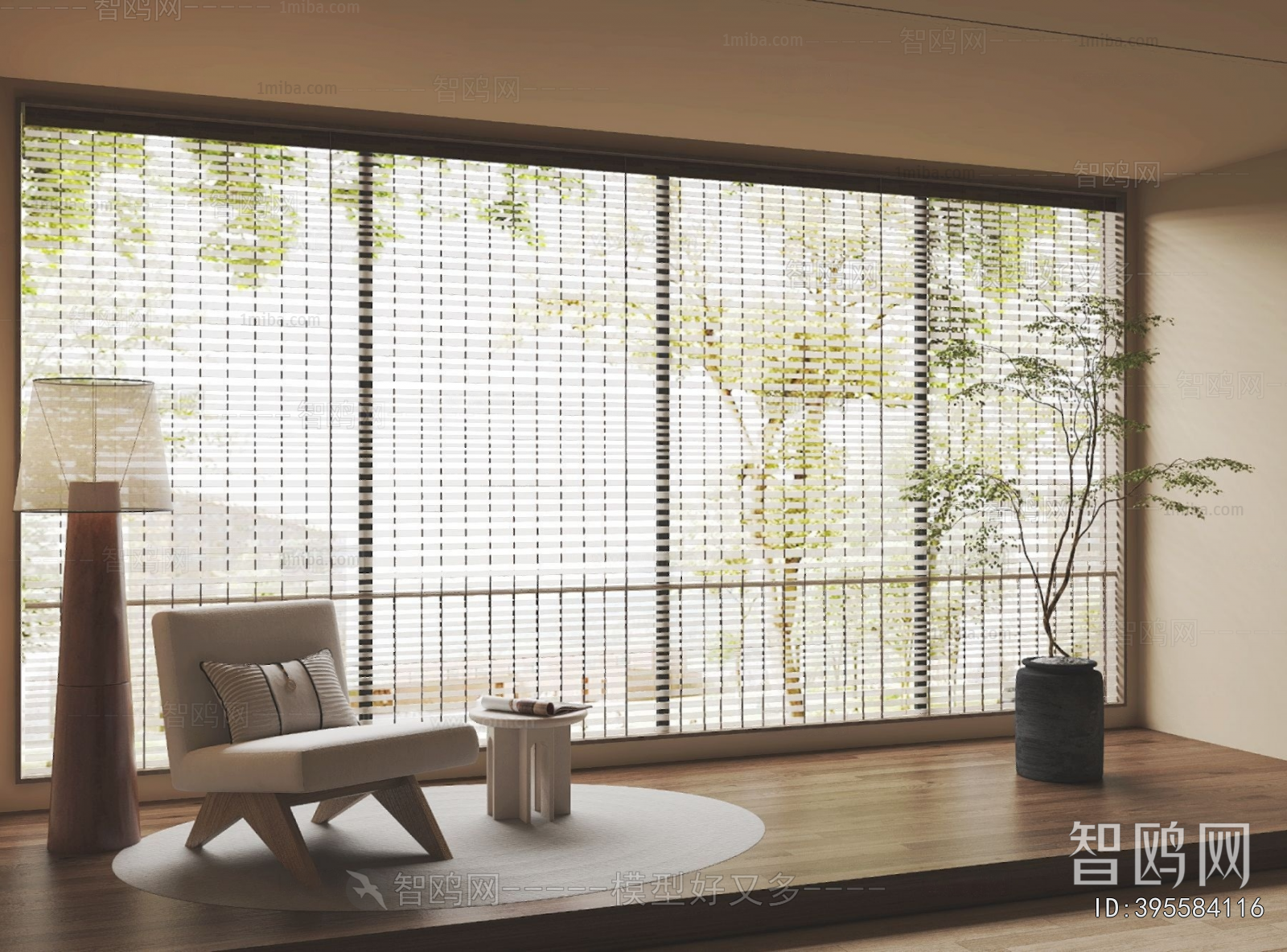 Wabi-sabi Style Venetian Blinds