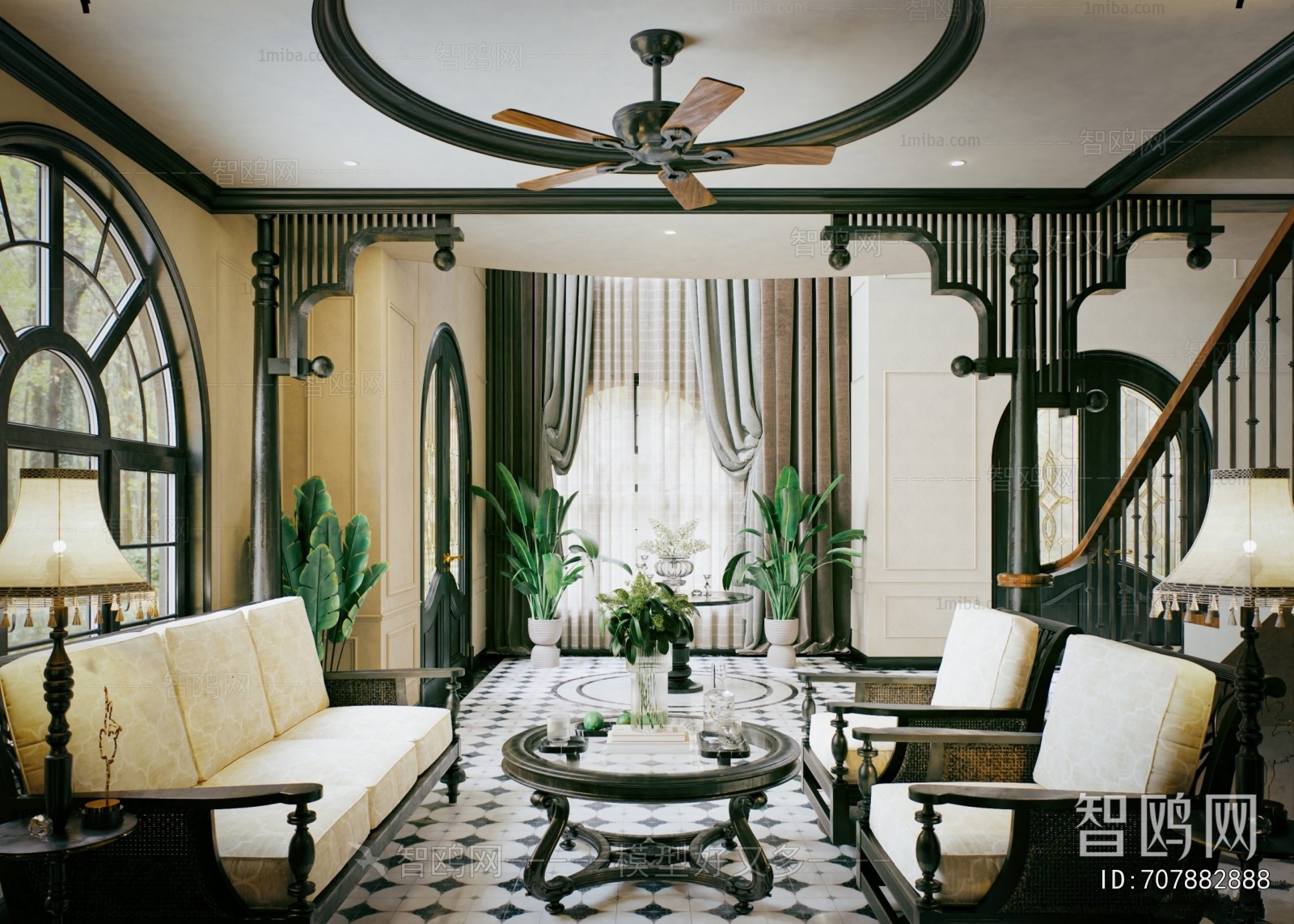 Retro Style A Living Room