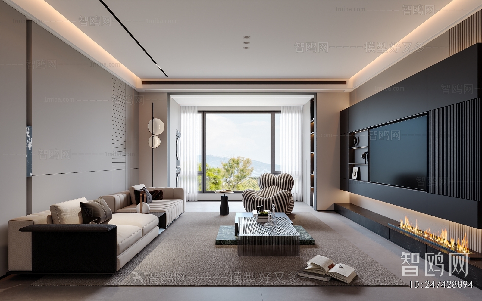 Modern A Living Room