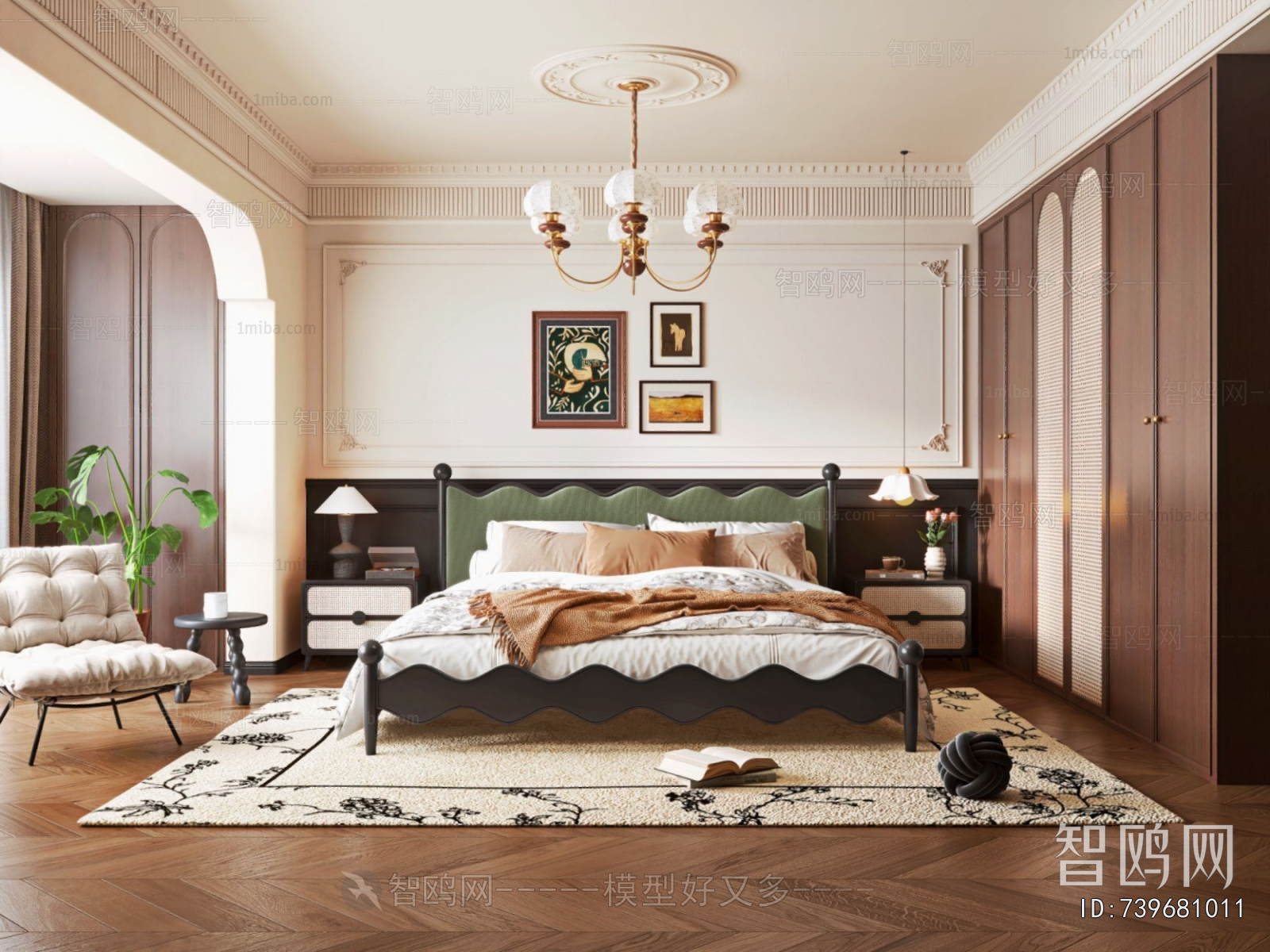 French Style Bedroom
