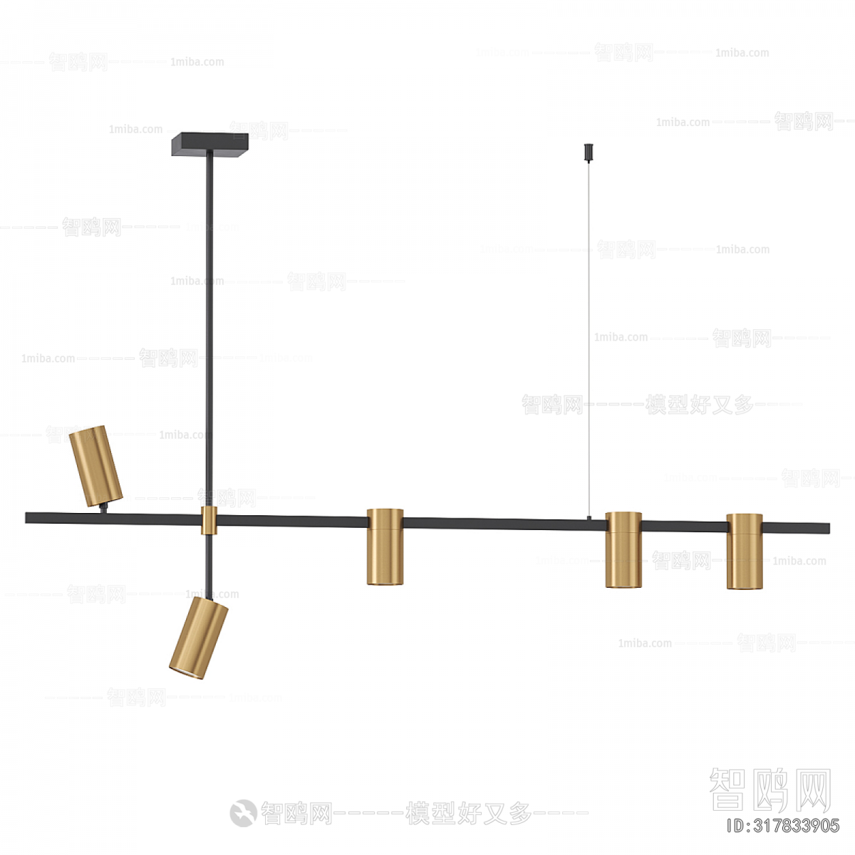 Modern Long Chandelier