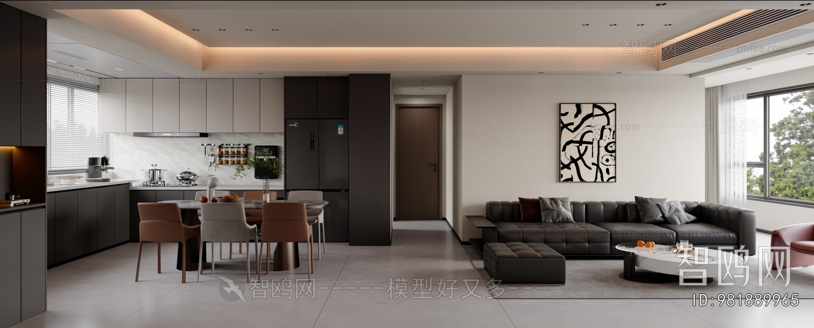 Modern A Living Room