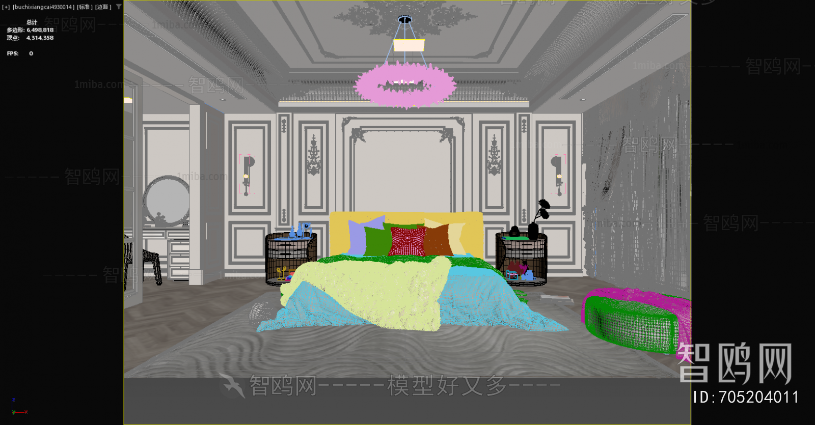 French Style Bedroom