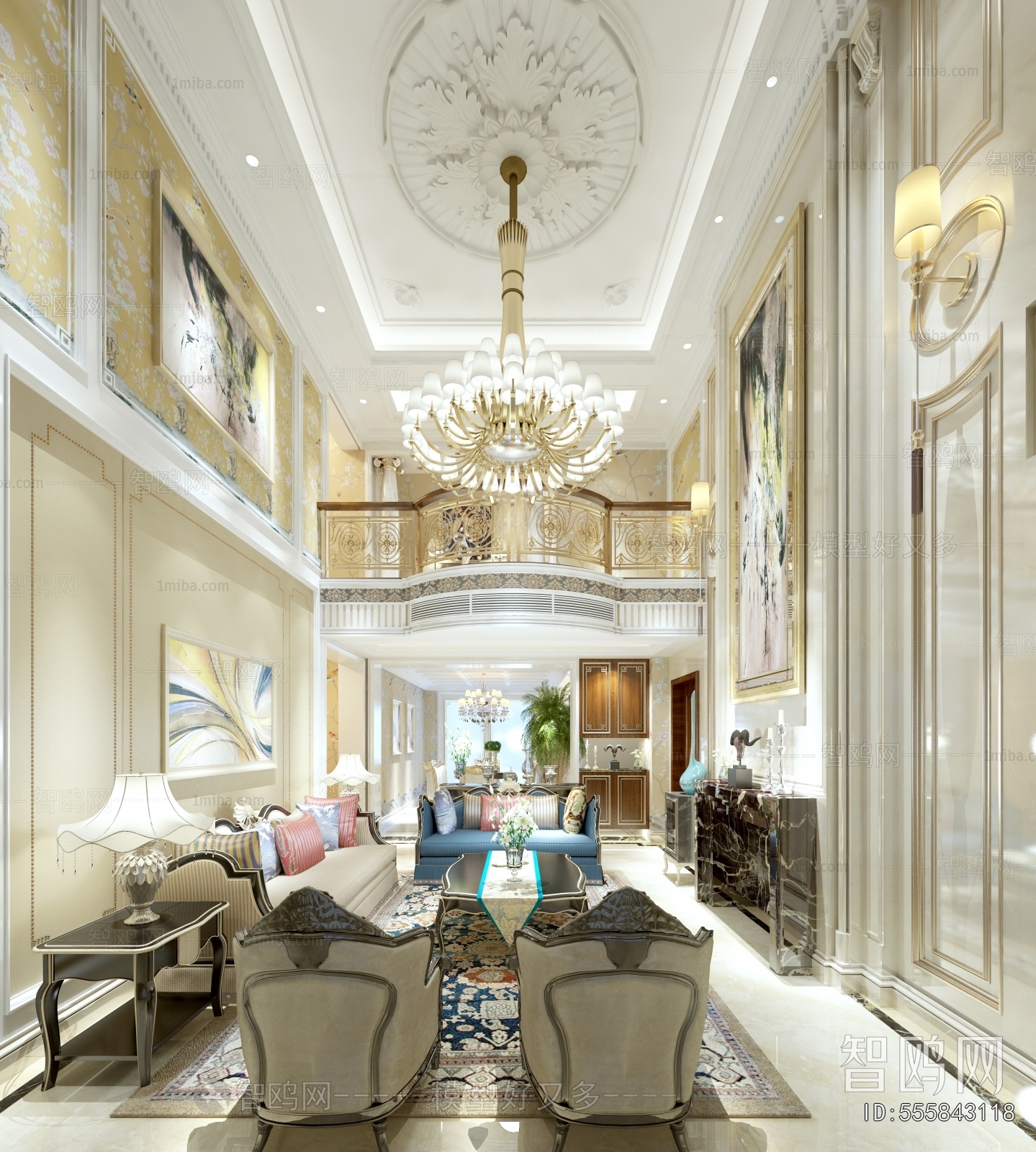 European Style A Living Room