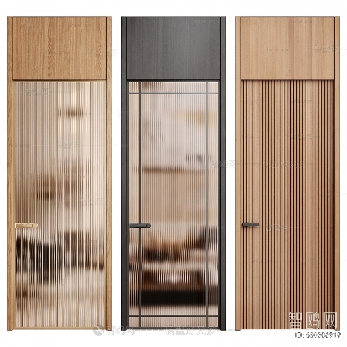 Modern Single Door