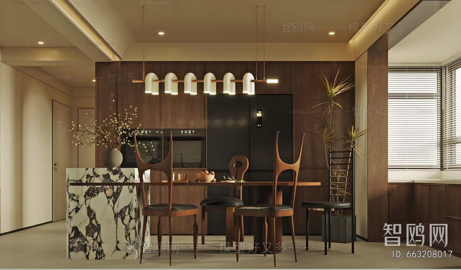 Wabi-sabi Style A Living Room