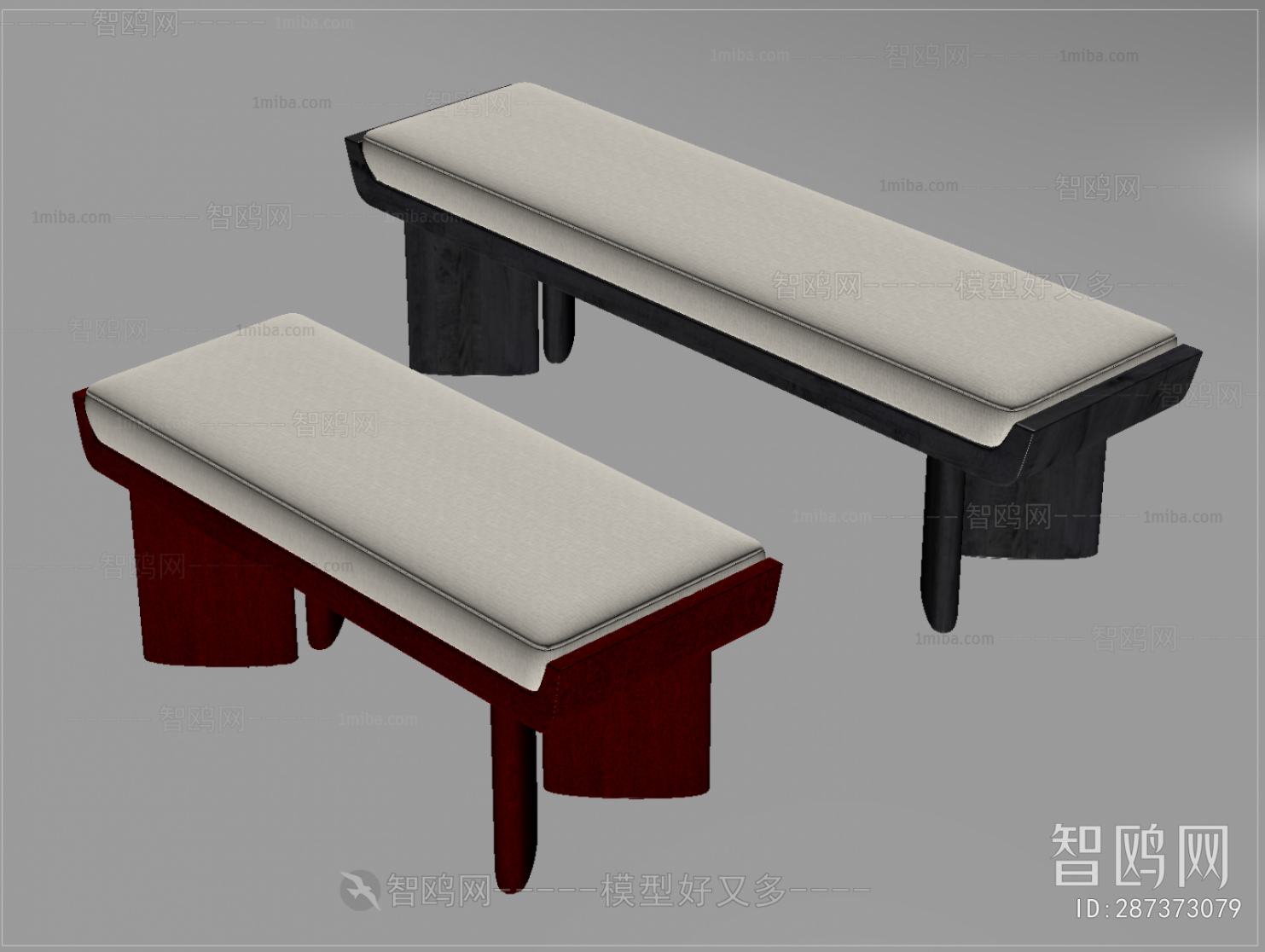 New Chinese Style Bench
