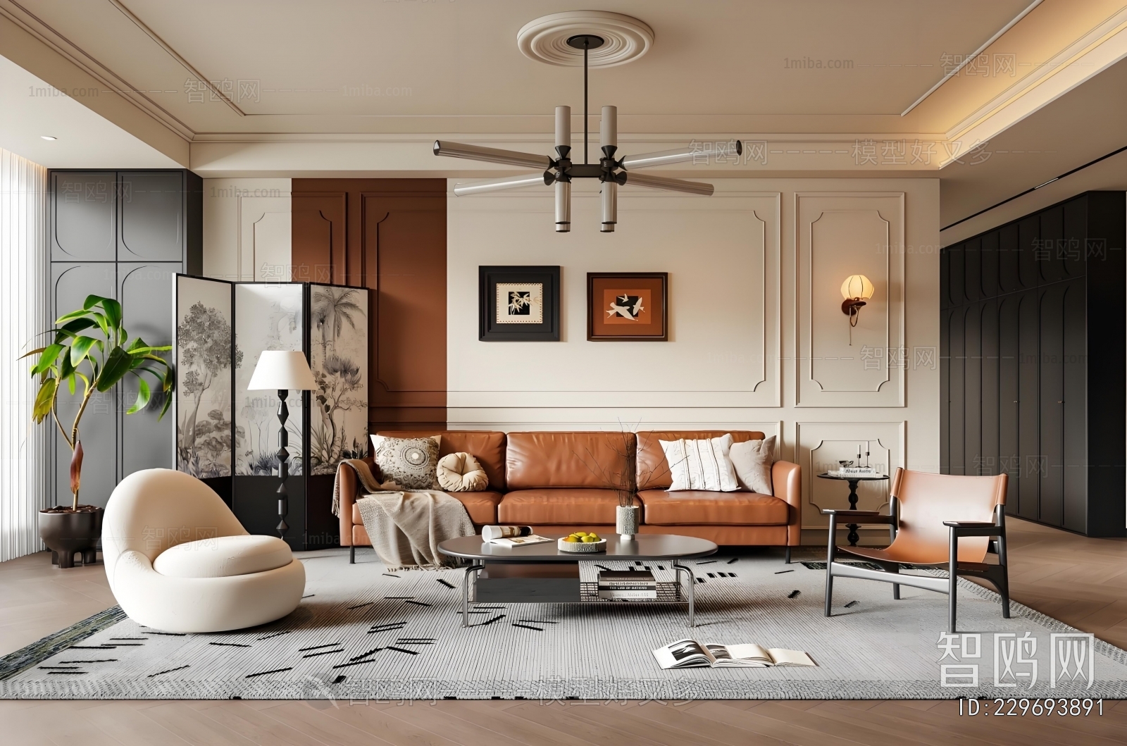 French Style A Living Room