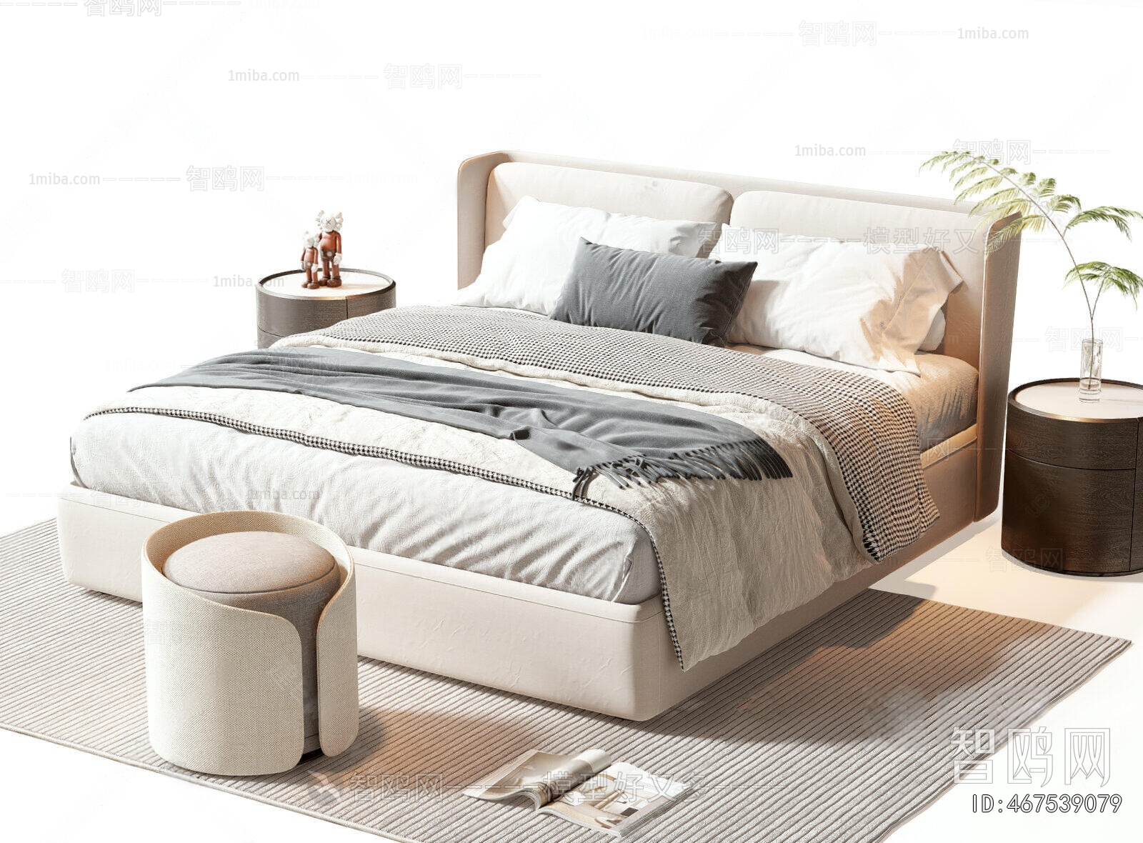 Modern Double Bed