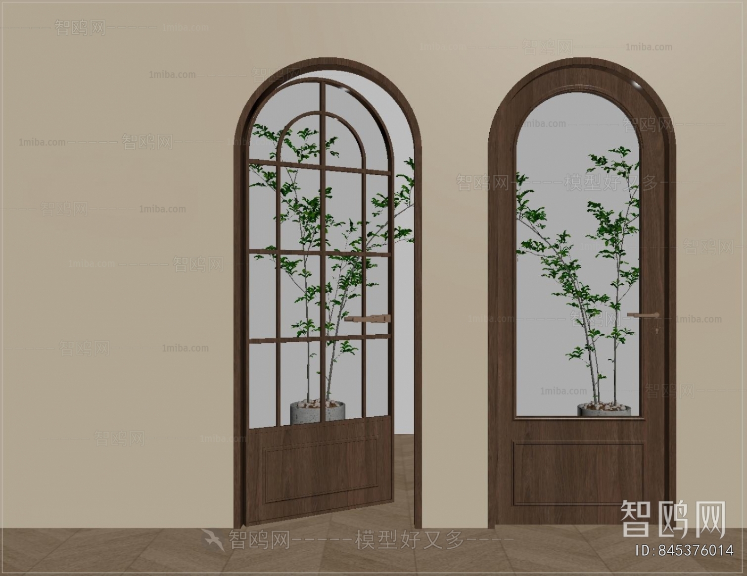 French Style Single Door