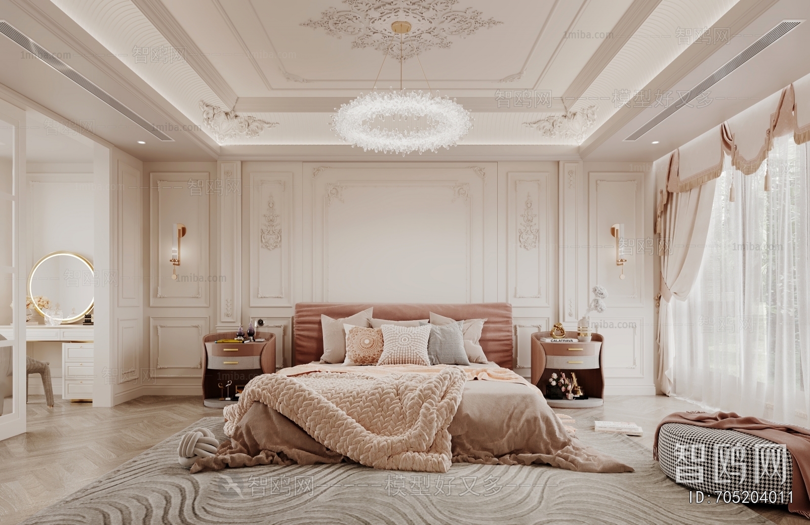 French Style Bedroom