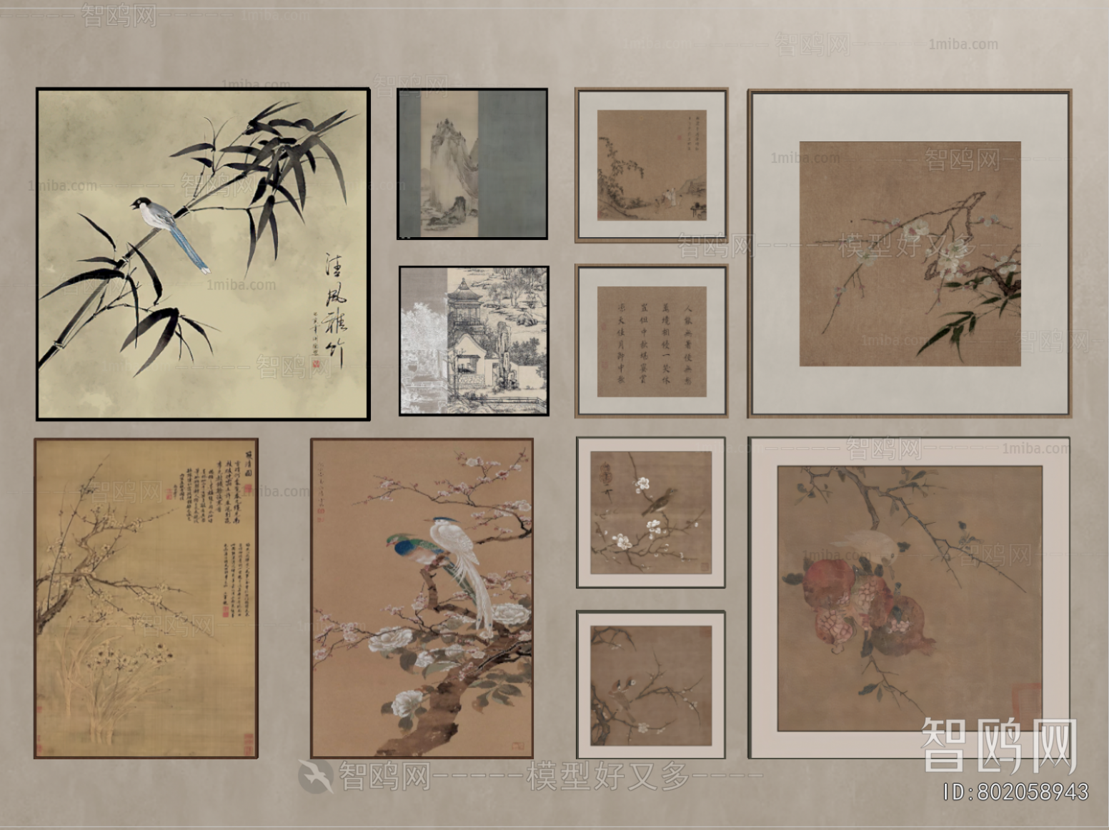 New Chinese Style Painting