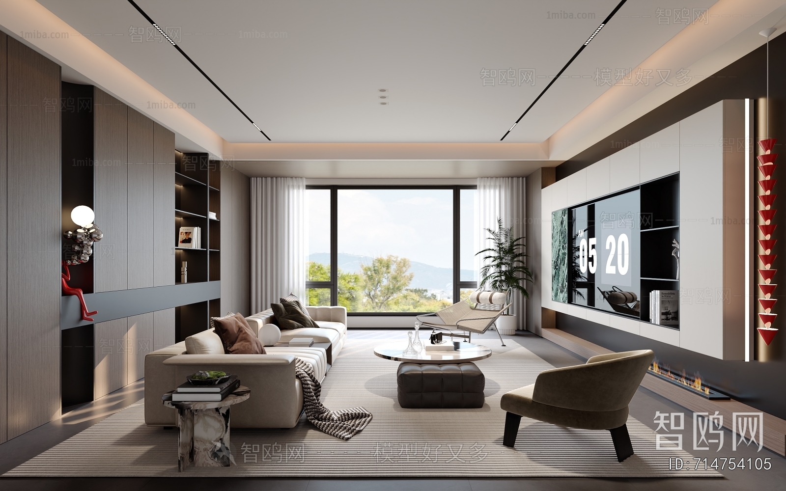 Modern A Living Room