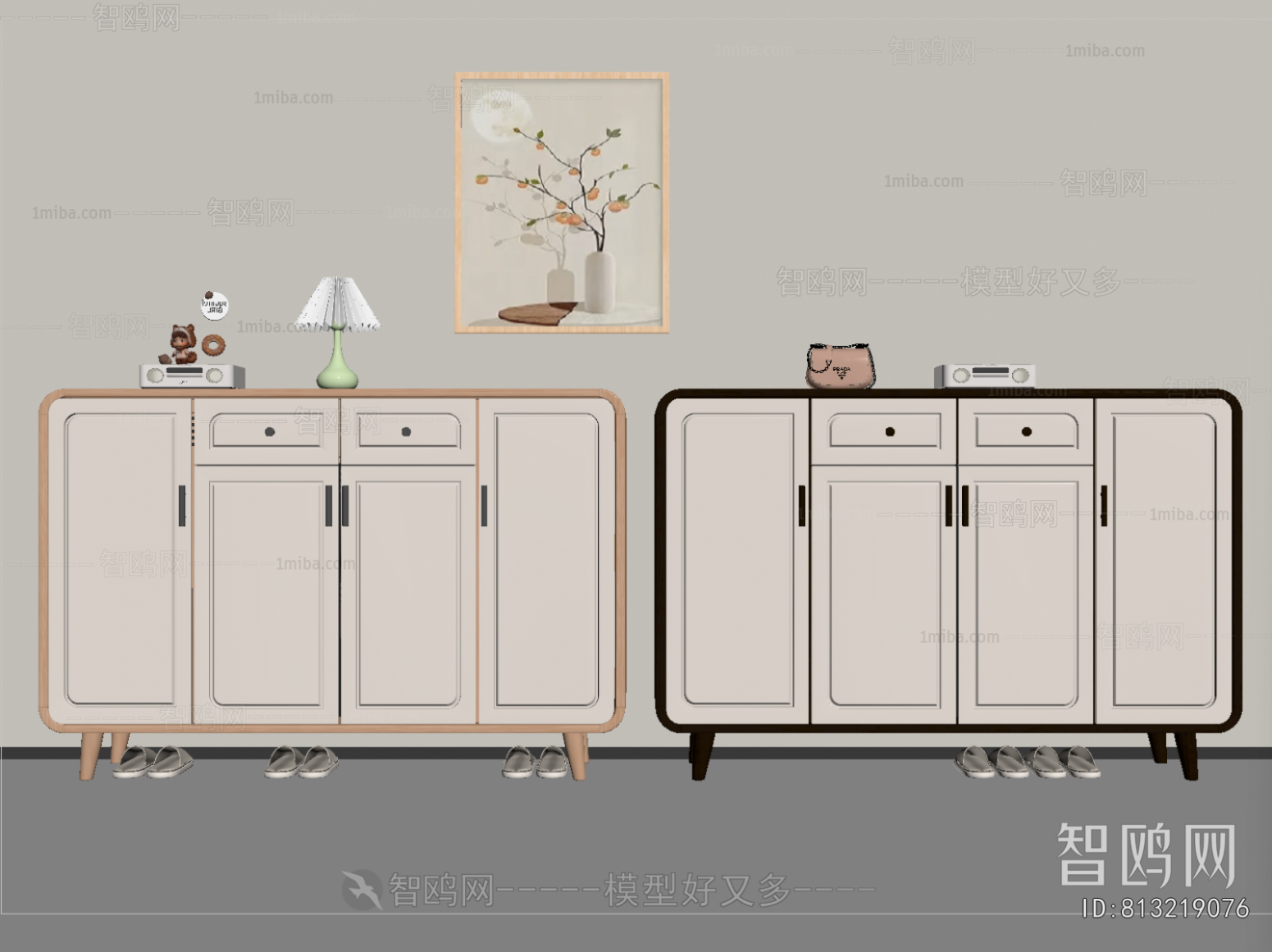 Nordic Style Shoe Cabinet