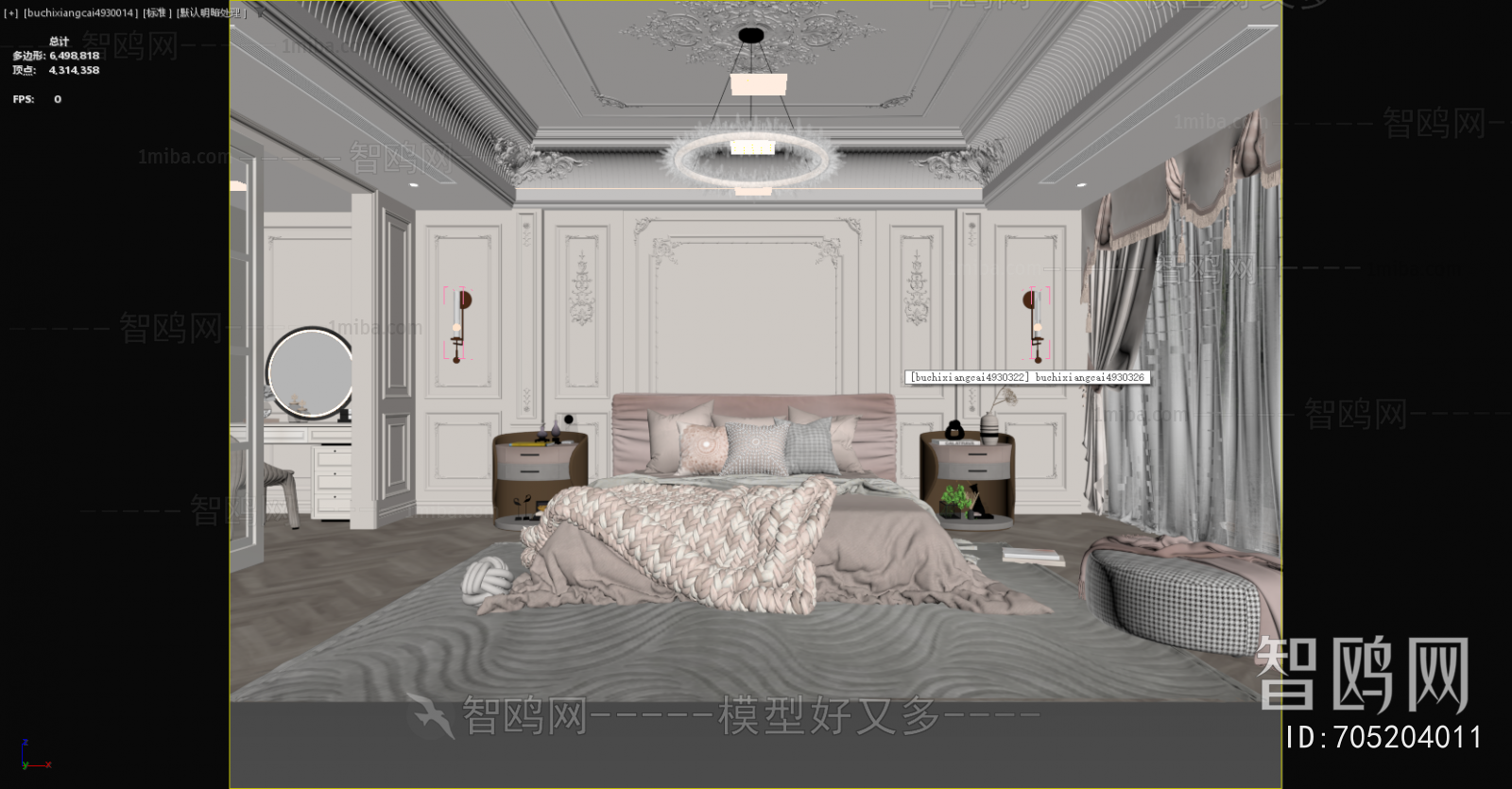 French Style Bedroom