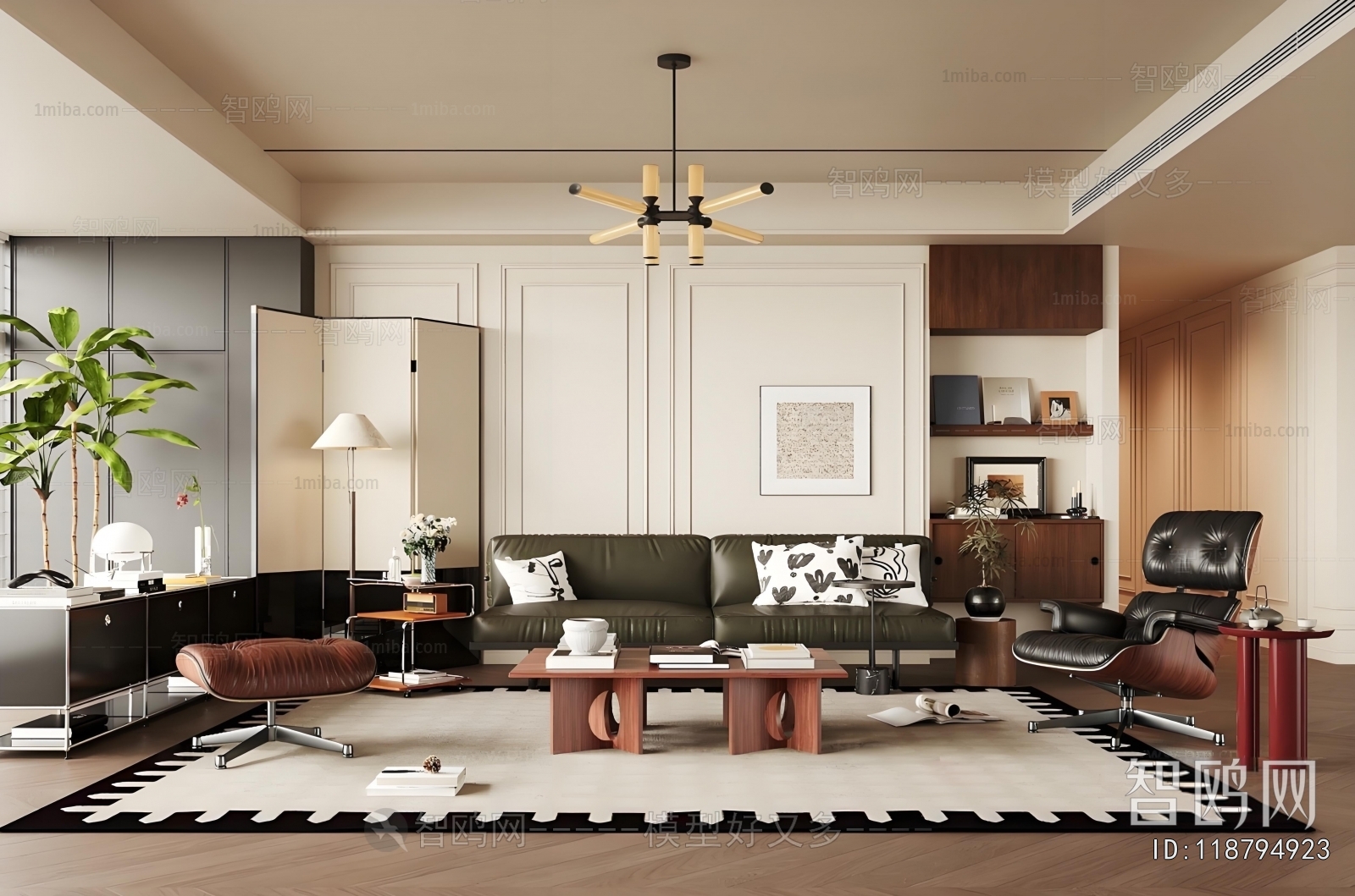 French Style A Living Room