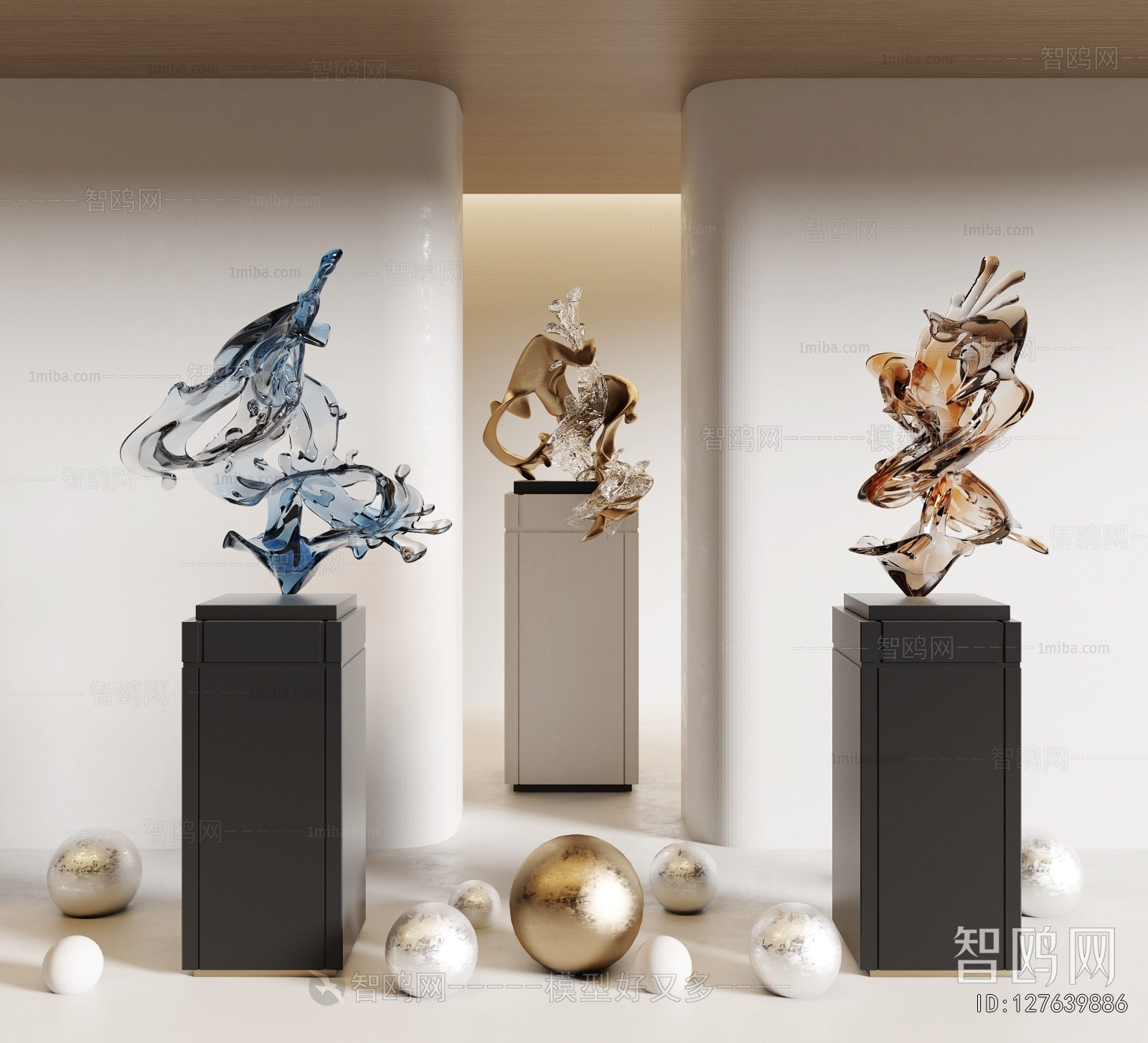 New Chinese Style Sculpture