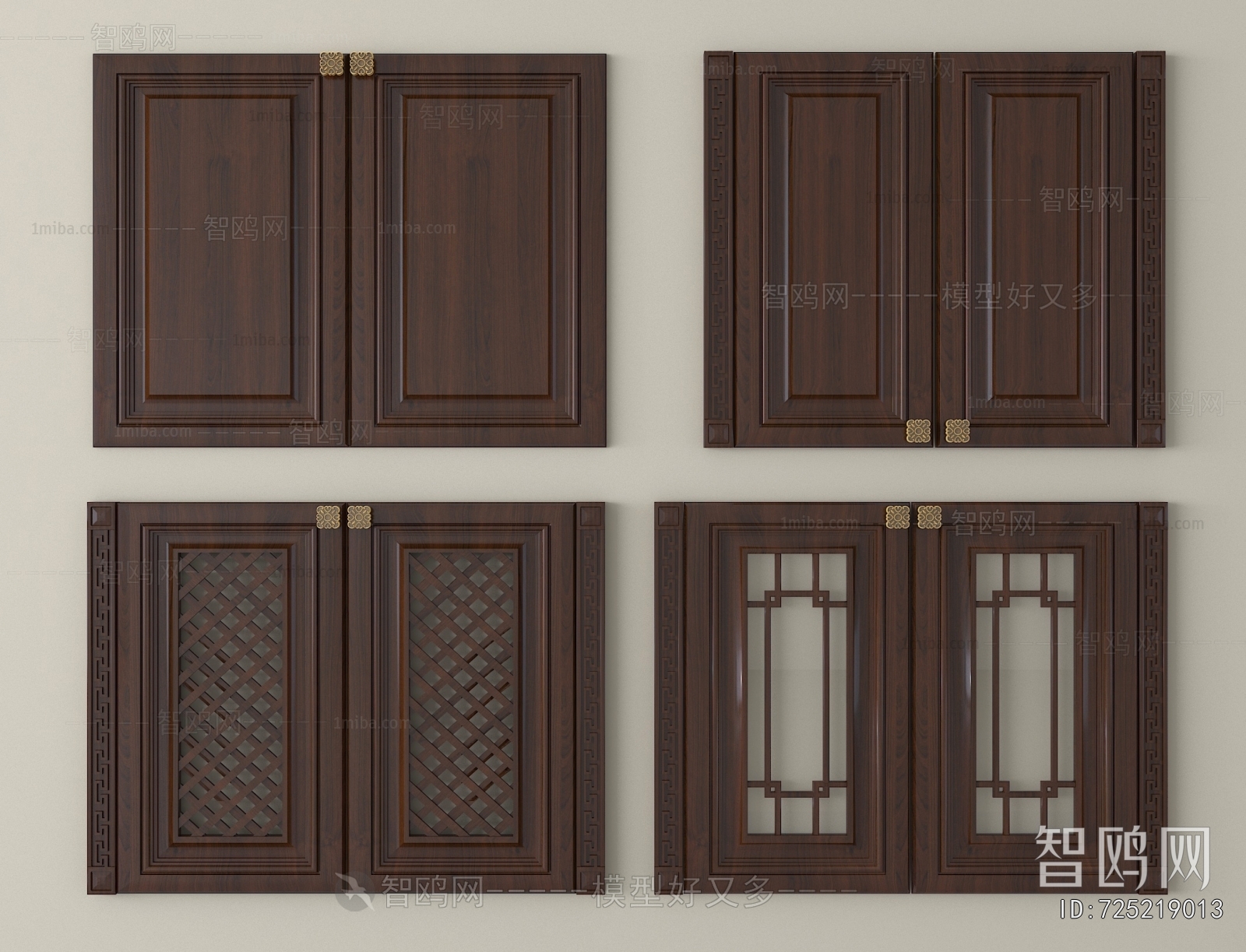 New Chinese Style Door Panel