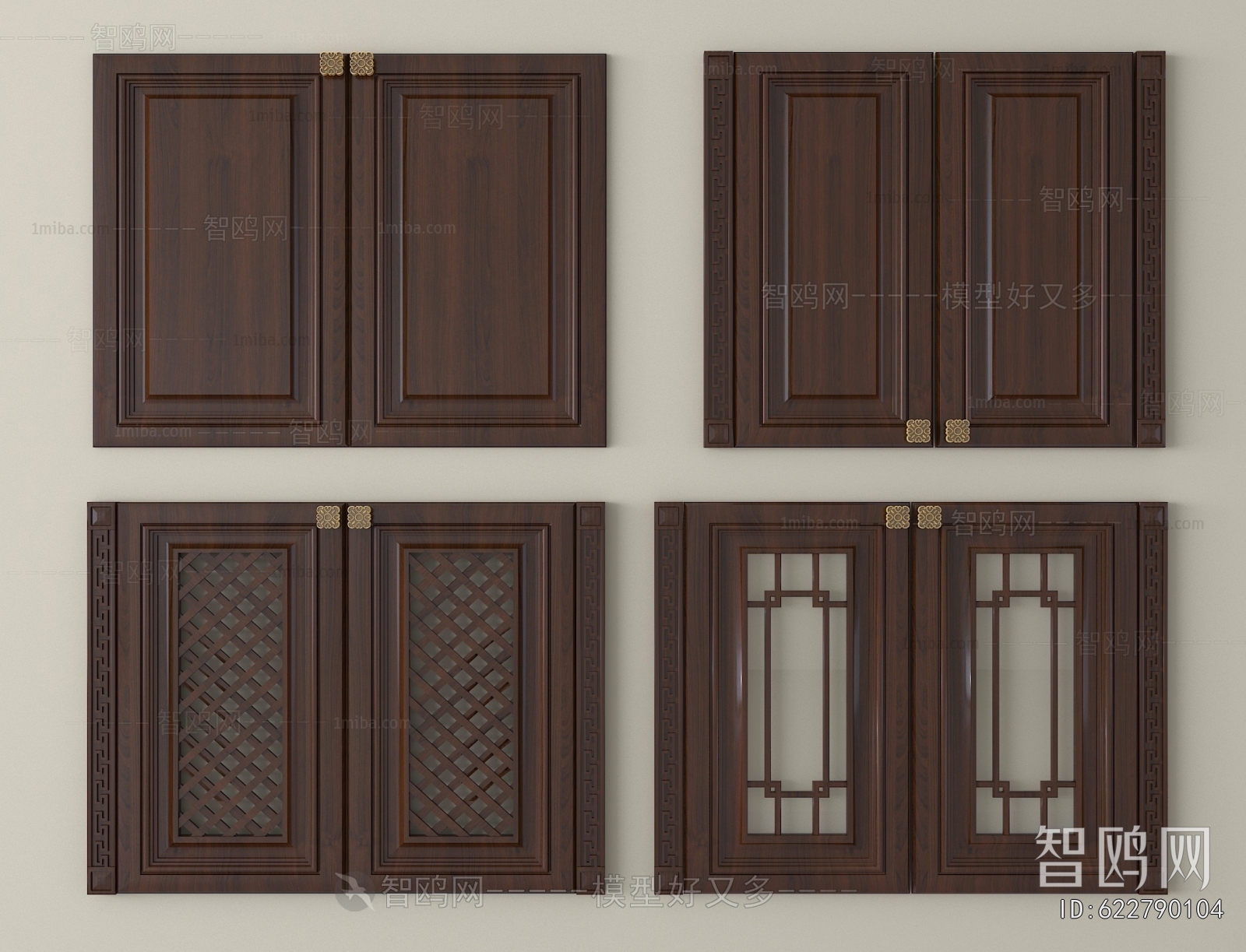 New Chinese Style Door Panel