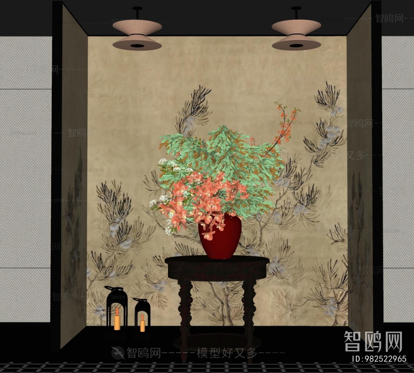 New Chinese Style Console