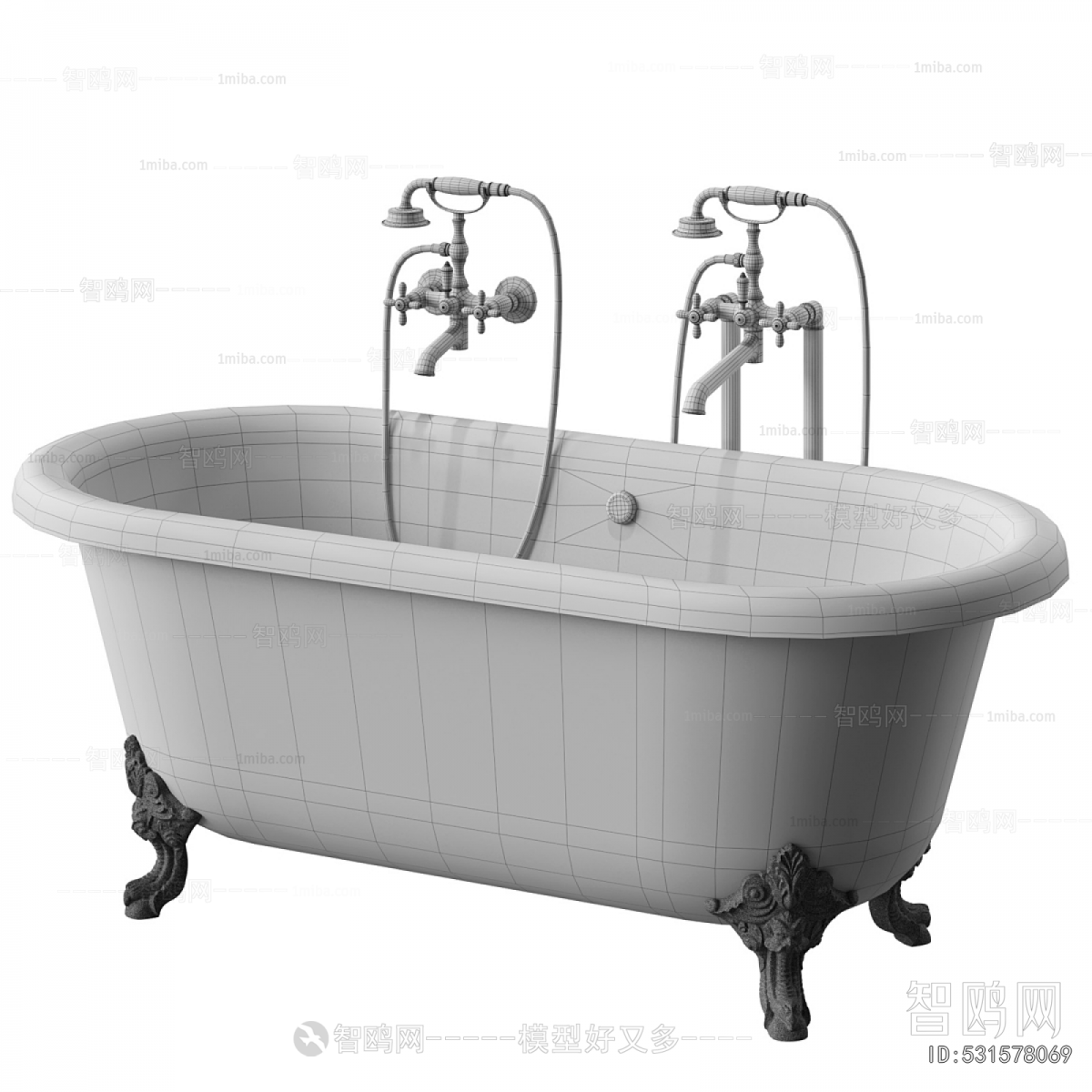 French Style Bathtub