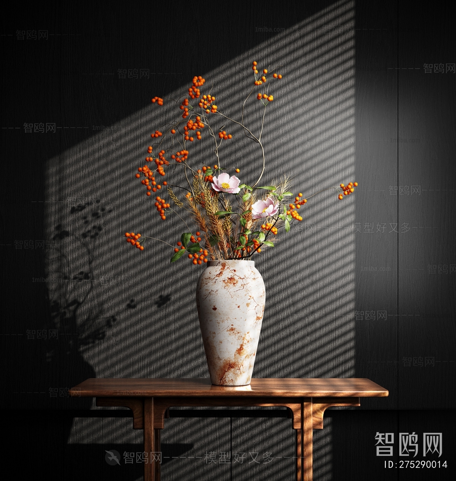 New Chinese Style Flower Arrangement
