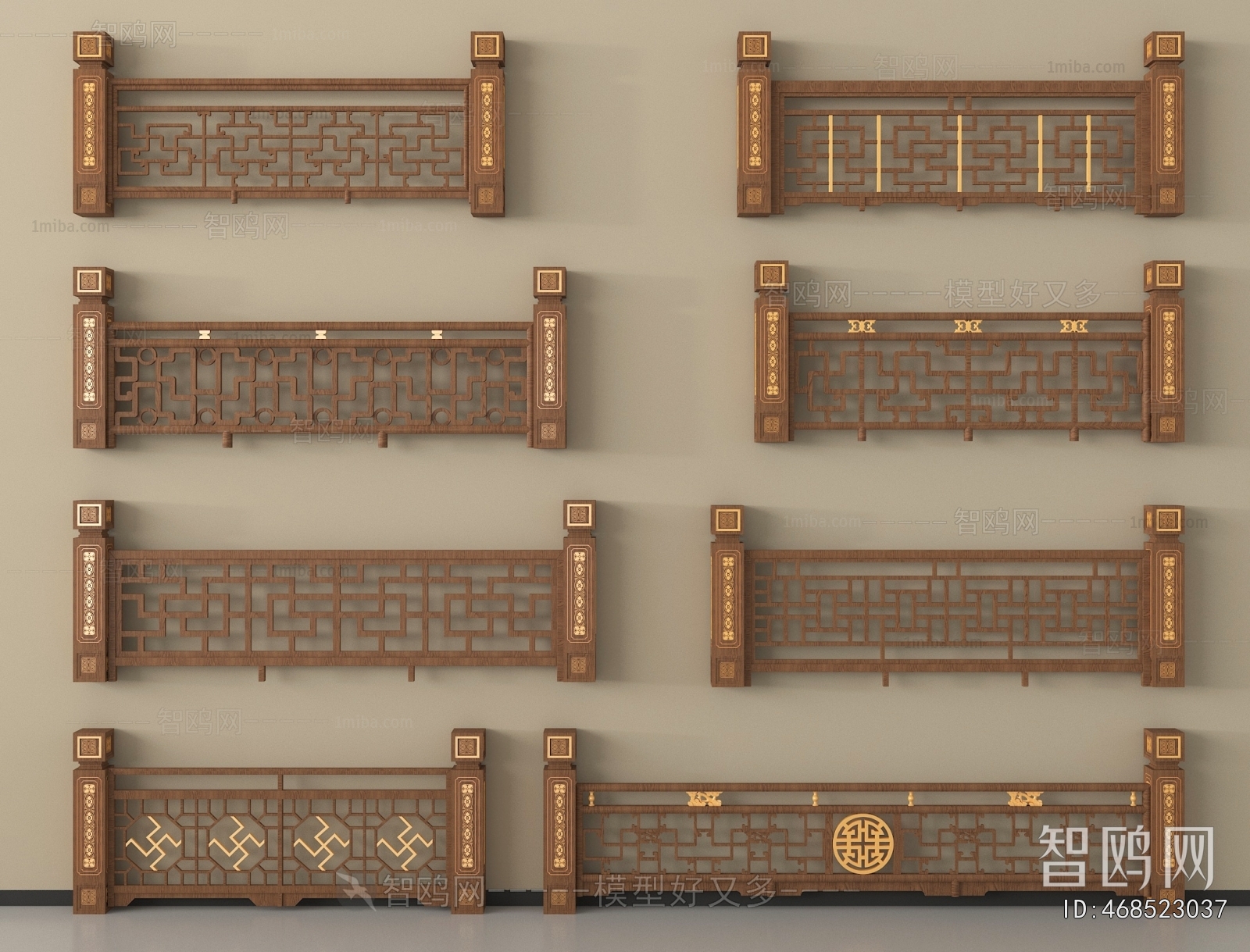 Chinese Style Guardrail