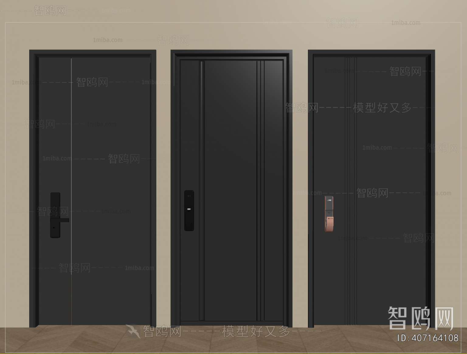Modern Entrance Door