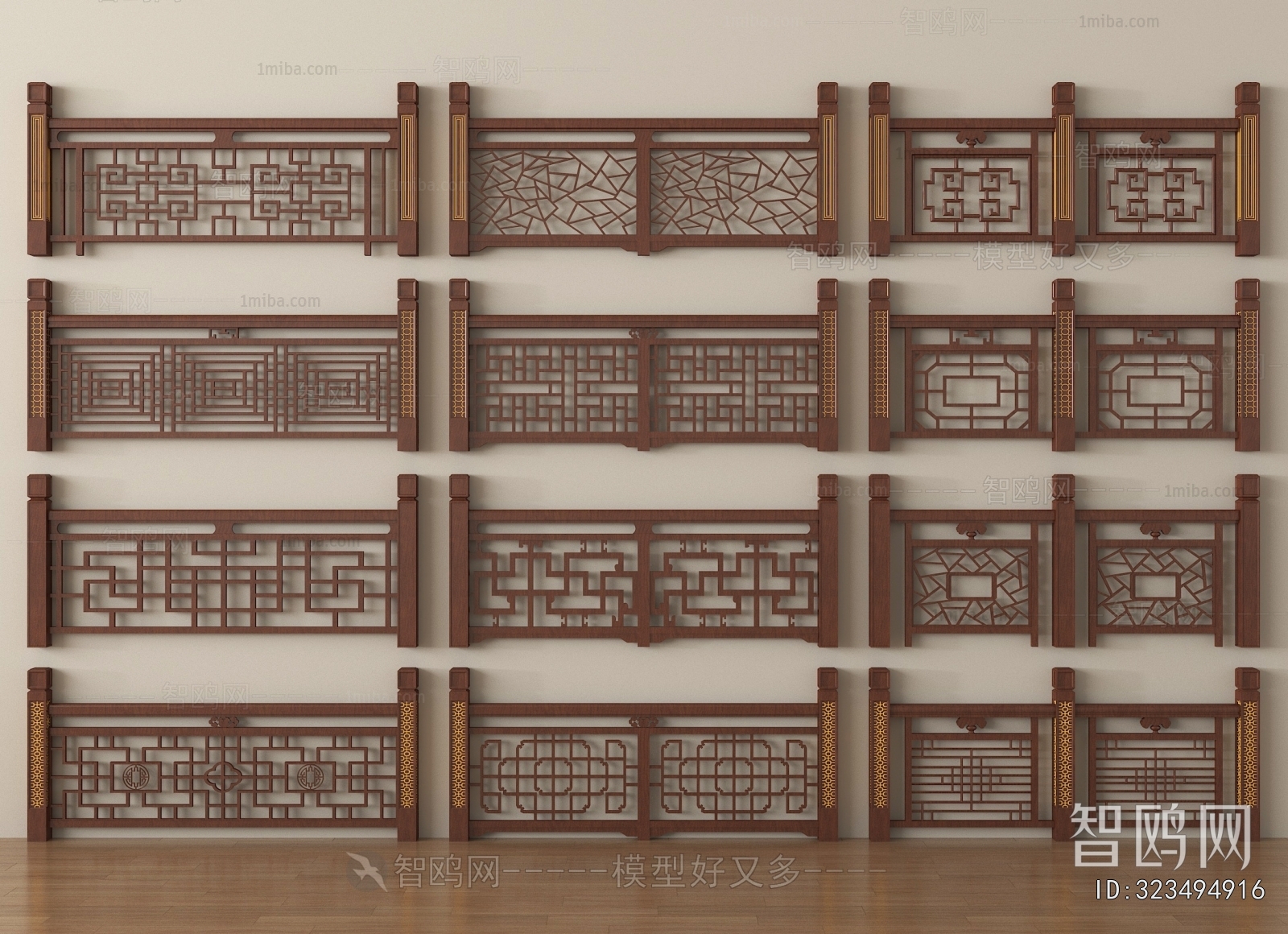 New Chinese Style Guardrail