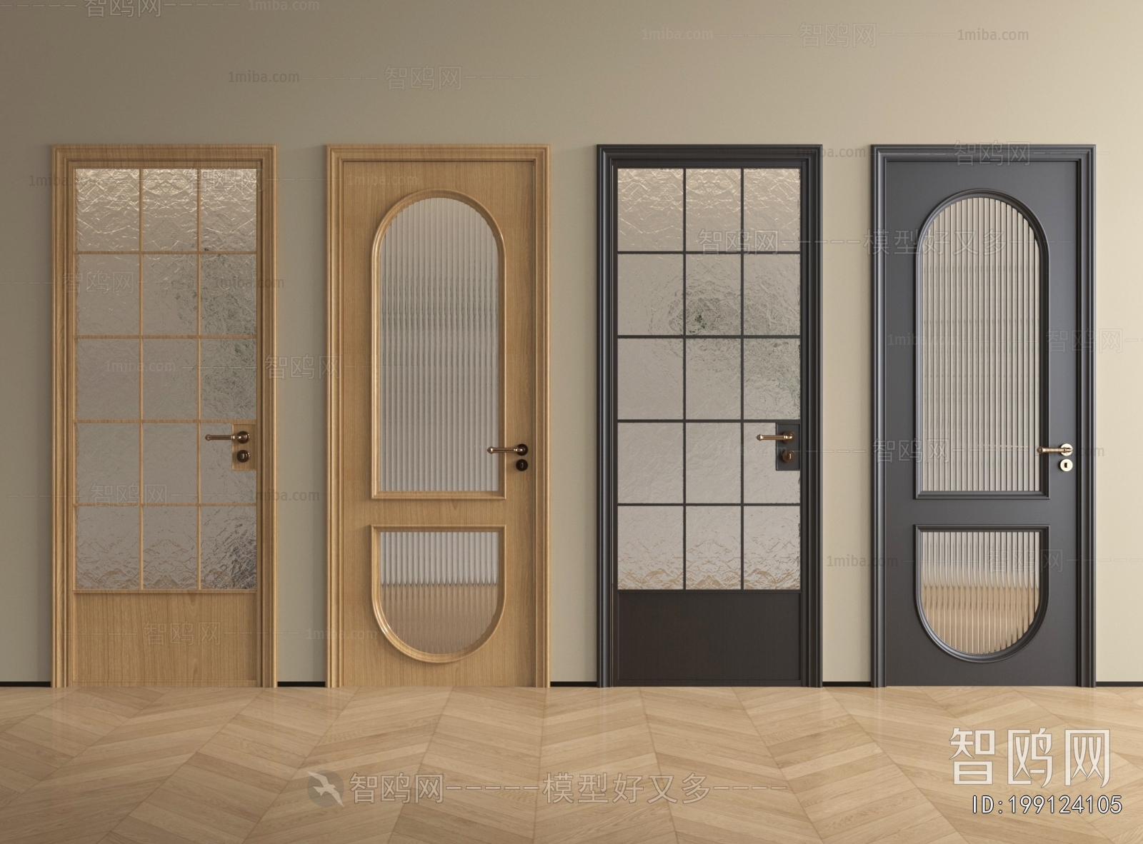 French Style Single Door