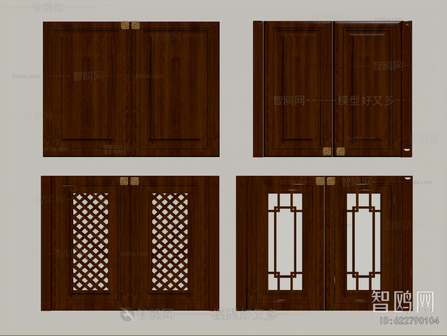 New Chinese Style Door Panel