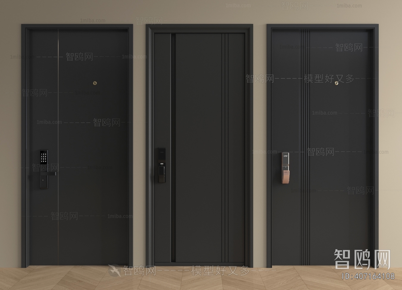 Modern Entrance Door