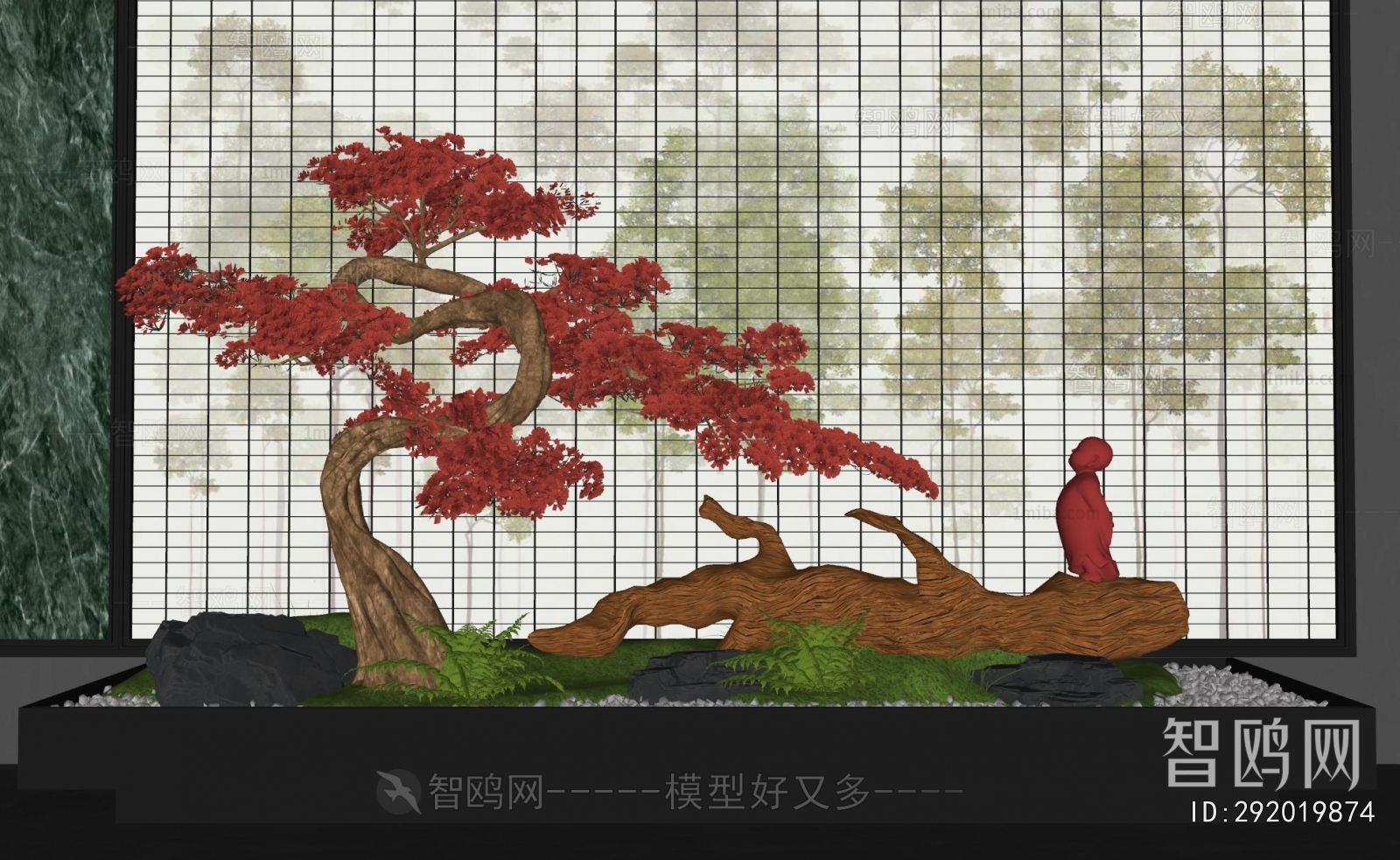 New Chinese Style Plant Landscaping