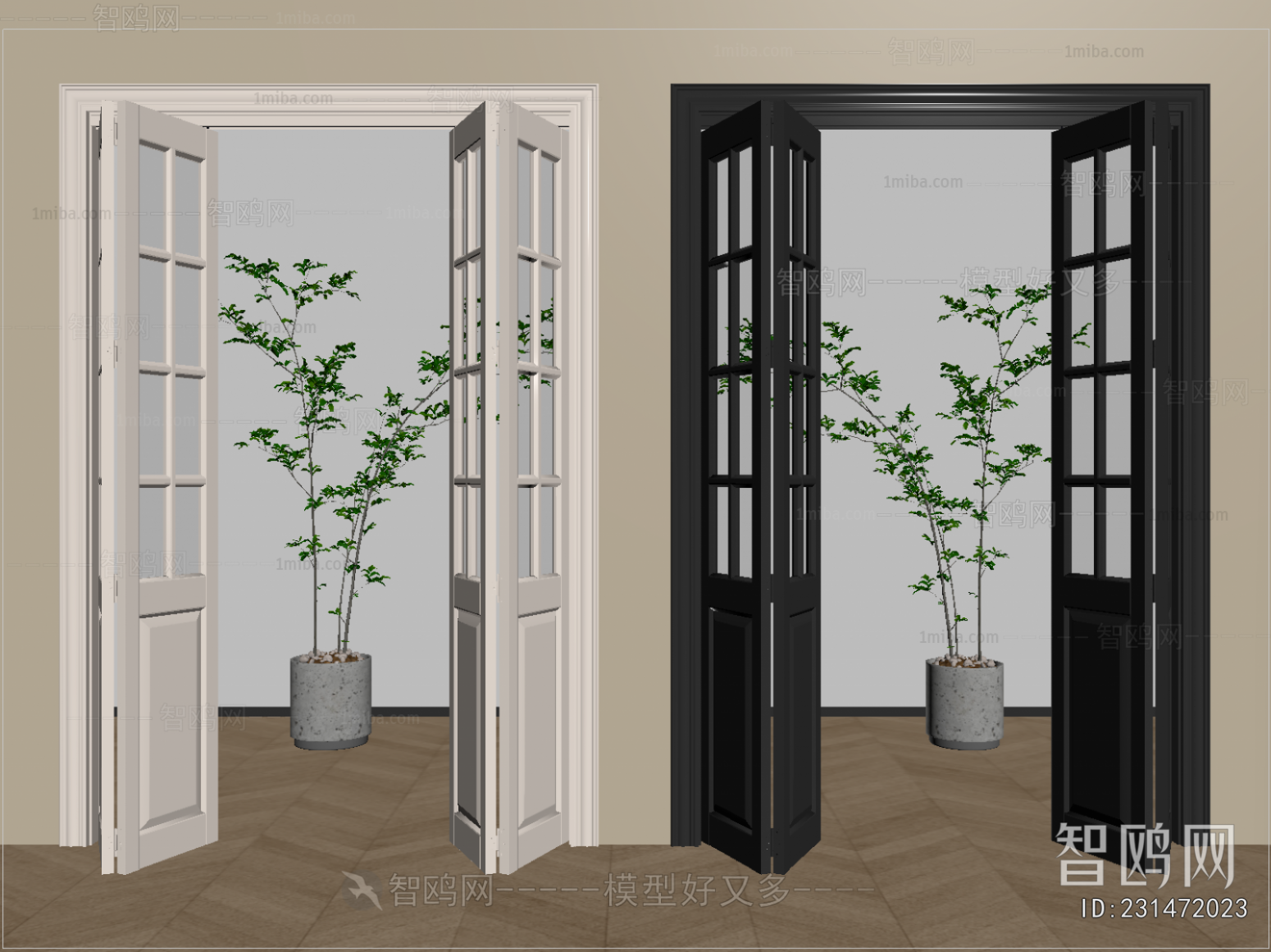 French Style Sliding Door