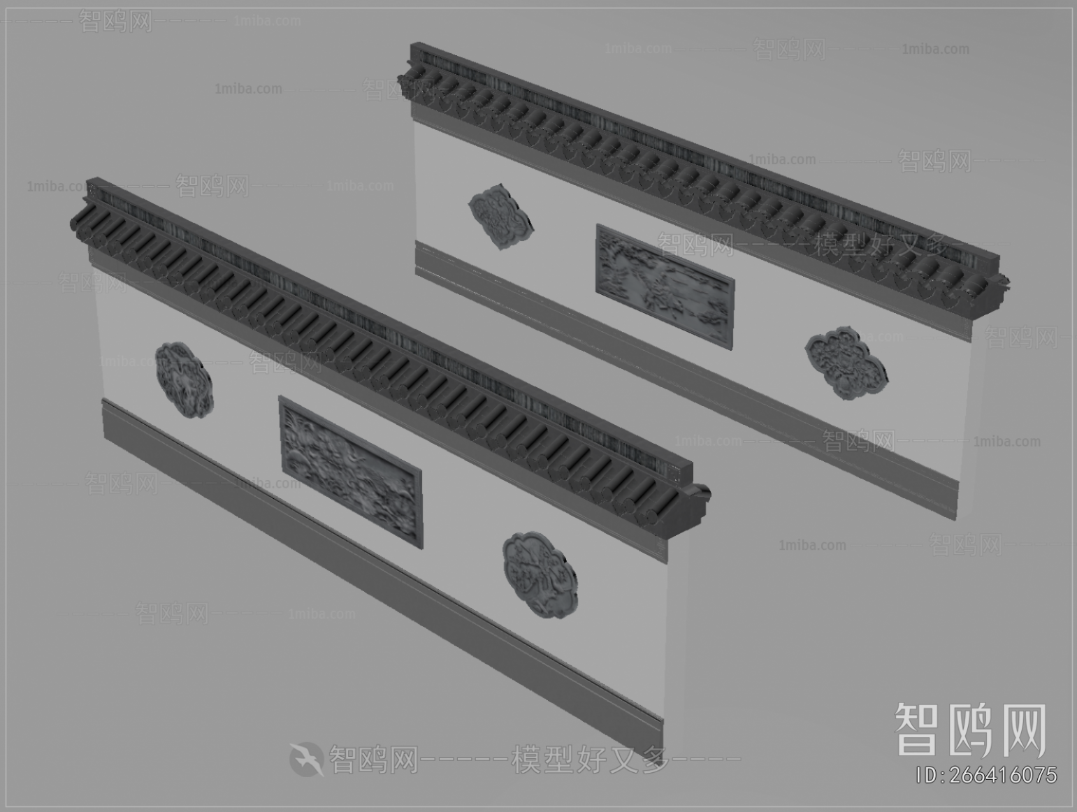 Chinese Style Landscape Wall