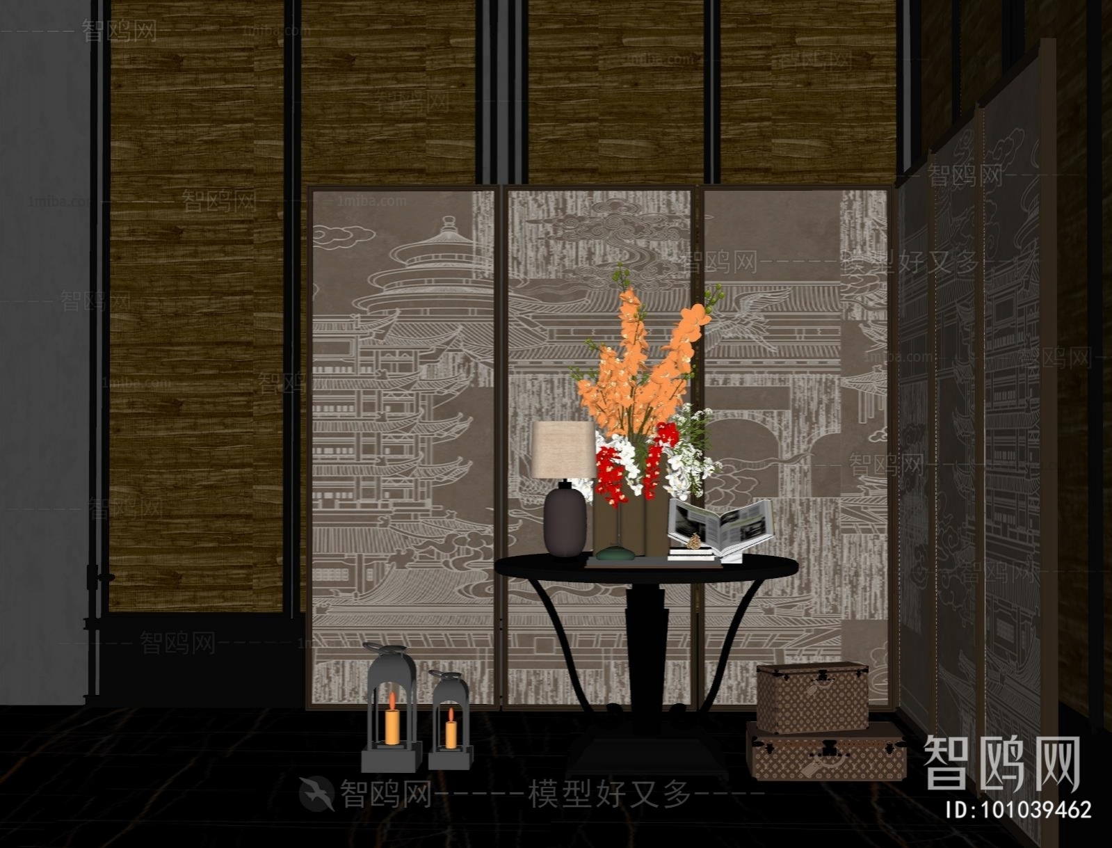 New Chinese Style Console