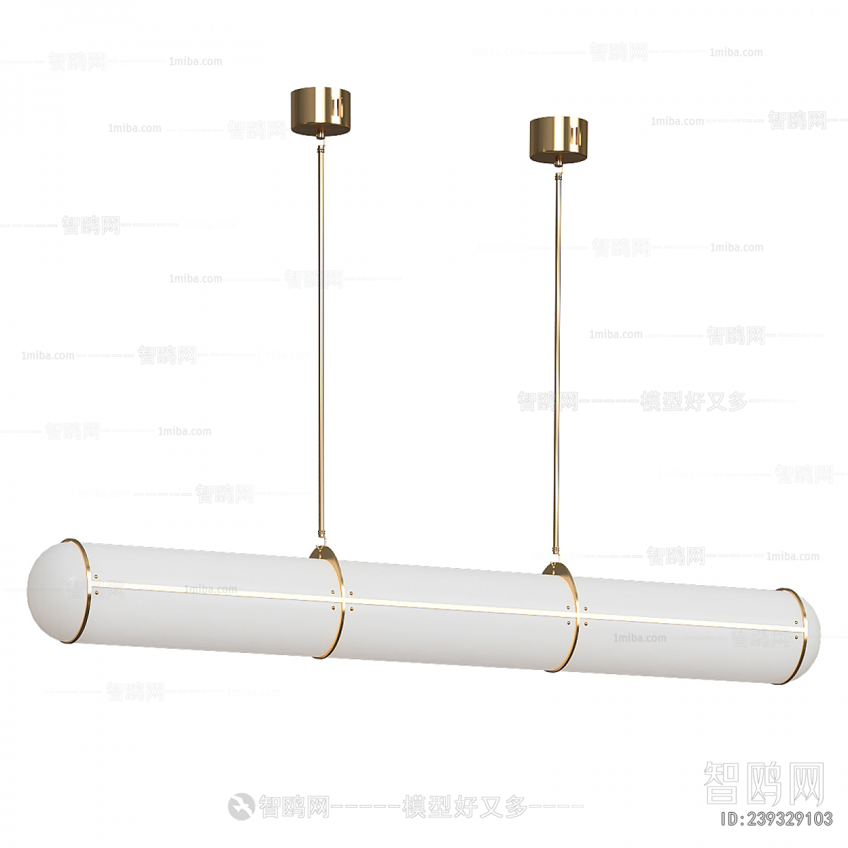 Modern Long Chandelier