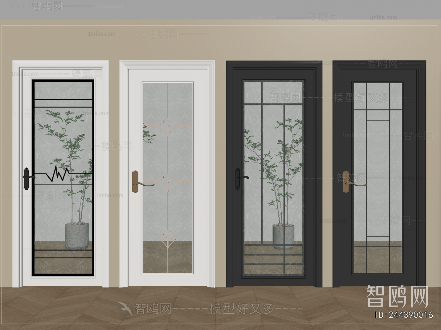 French Style Single Door