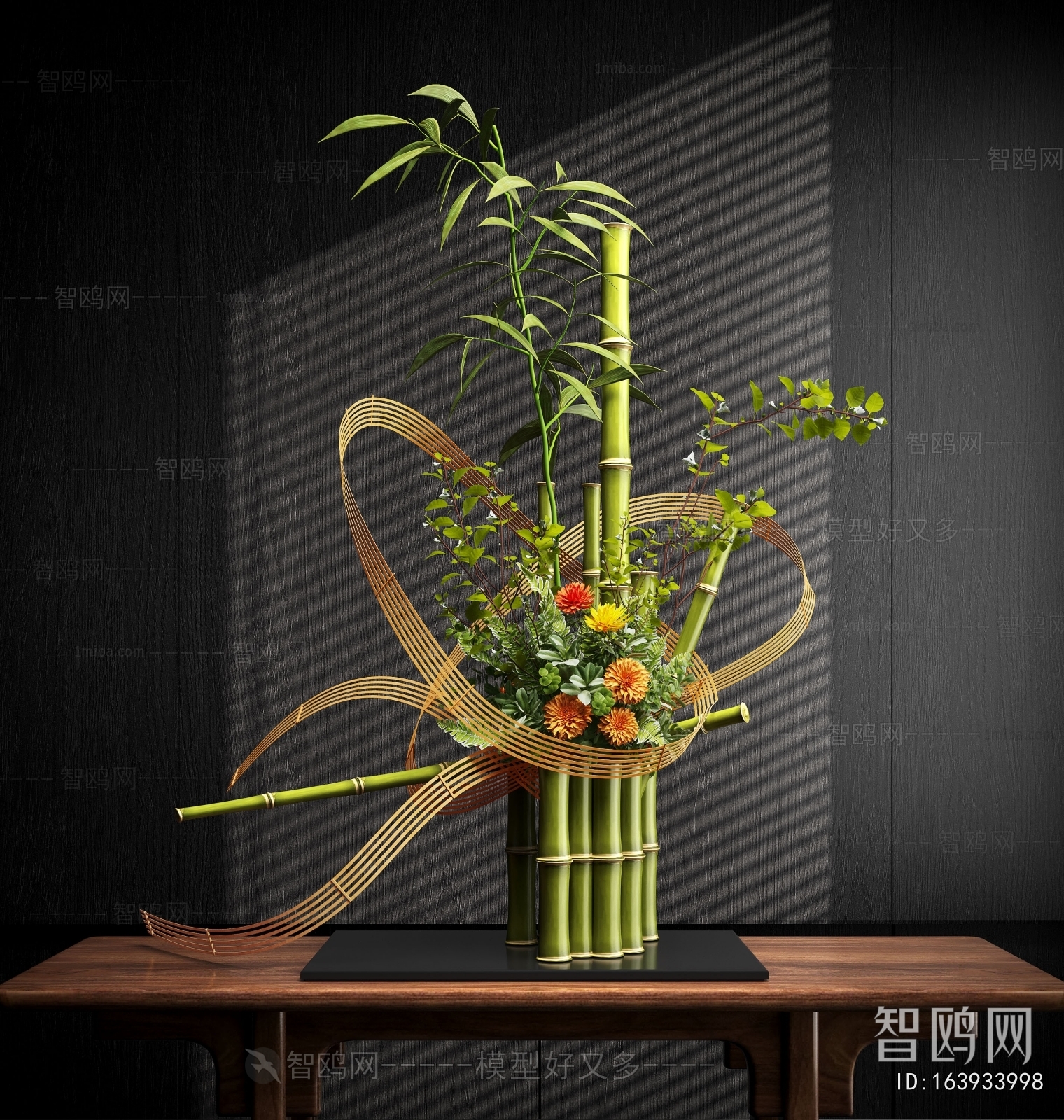 New Chinese Style Plant Landscaping