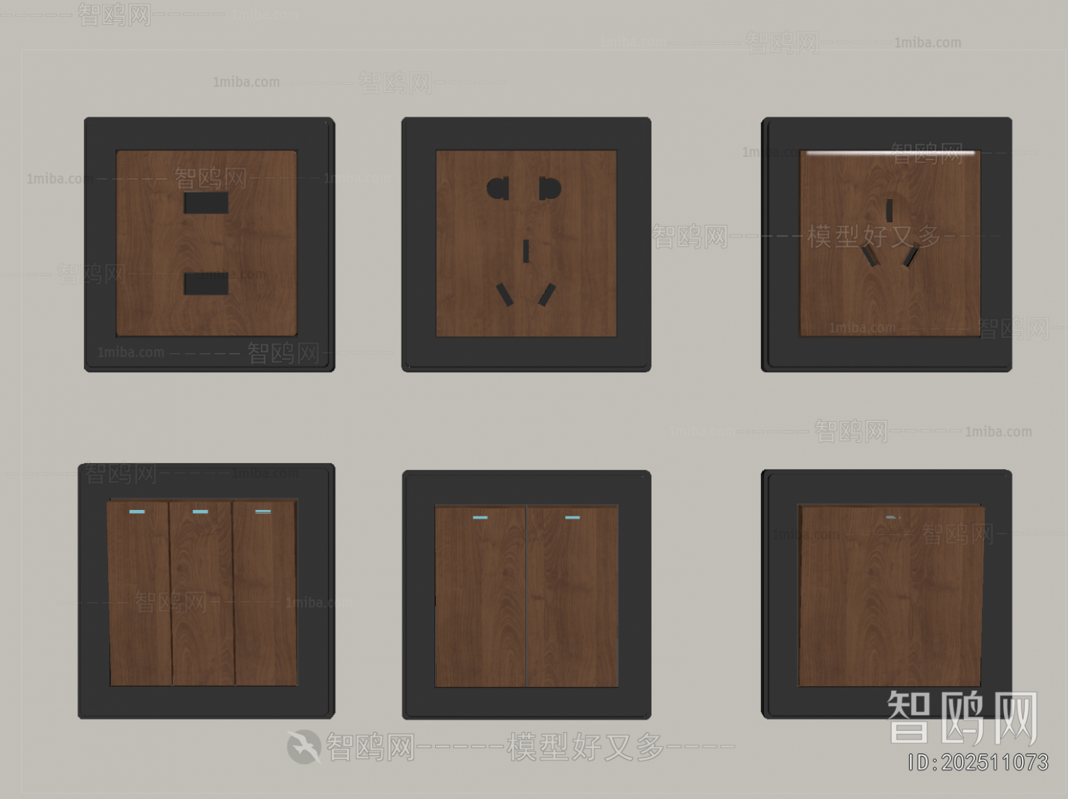 Modern Switch Socket Panel