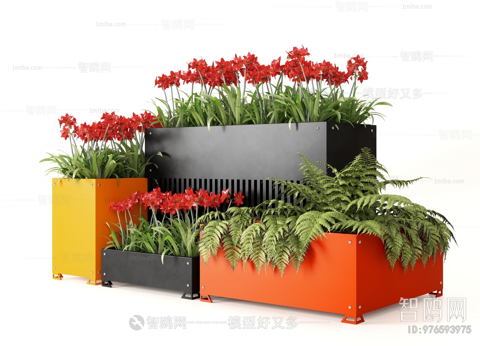 Modern Flower Bed, Flower Bowl, Flower Box