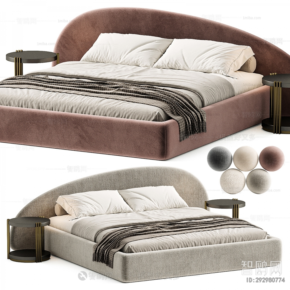Modern Double Bed