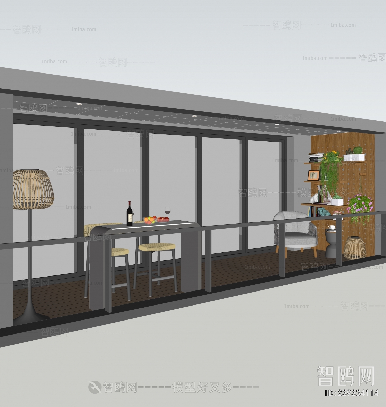 Modern Leisure Balcony