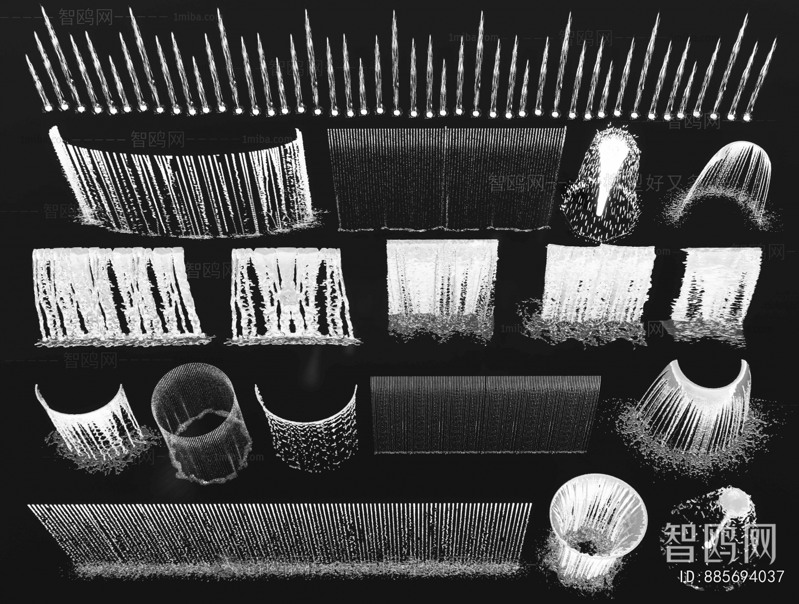 Modern Rockery Waterscape